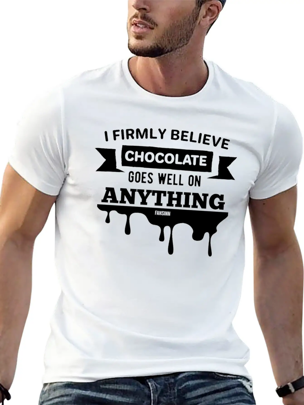 Chocolate Cake Diet Eat Fat Milk Unisex Casual T-Shirt – Clean Design For Daily Comfort