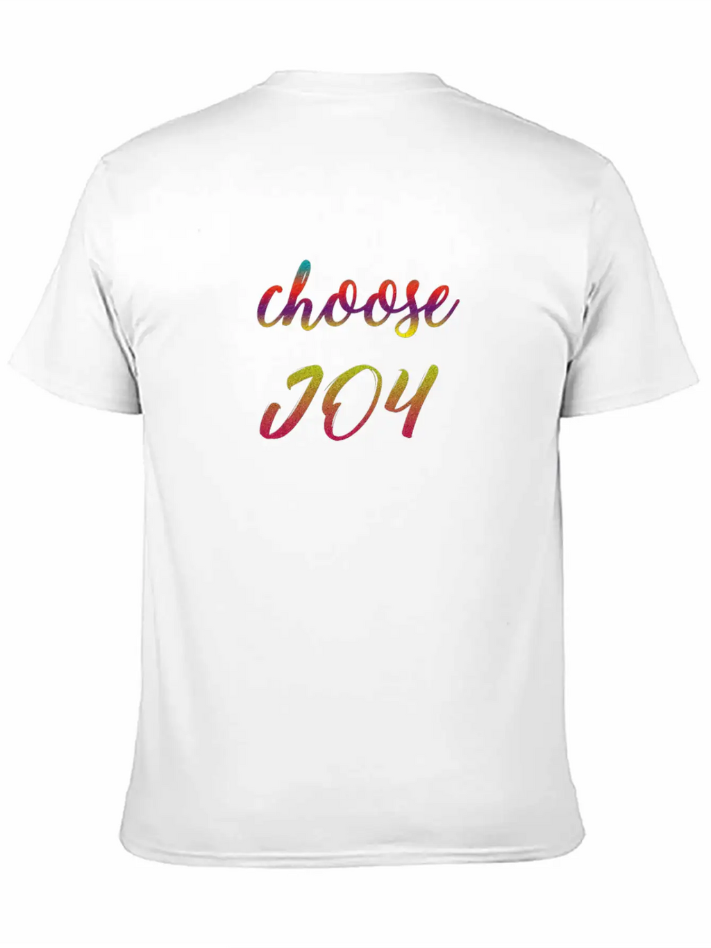 Choose Joy Casual Graphic T-Shirt – Simple And Comfortable Daily Wear