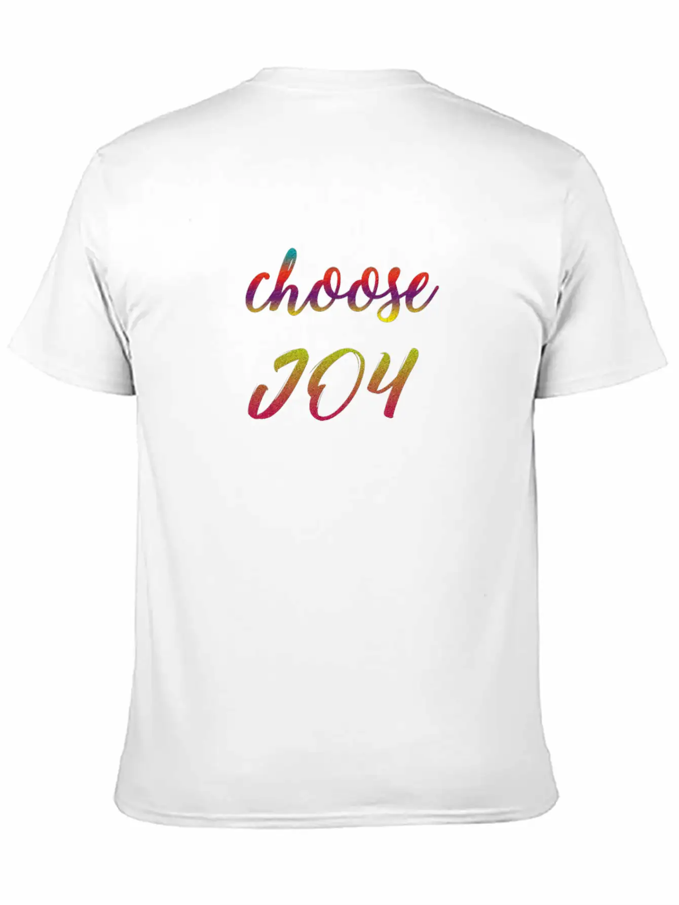 Choose Joy Casual Graphic T-Shirt – Simple And Comfortable Daily Wear