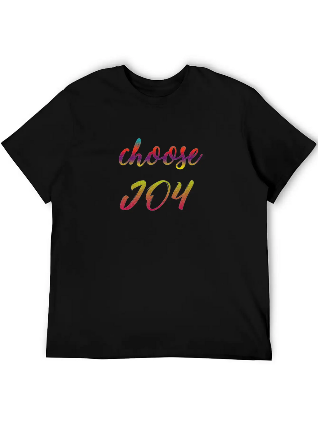 Choose Joy Casual Graphic T-Shirt – Simple And Comfortable Daily Wear