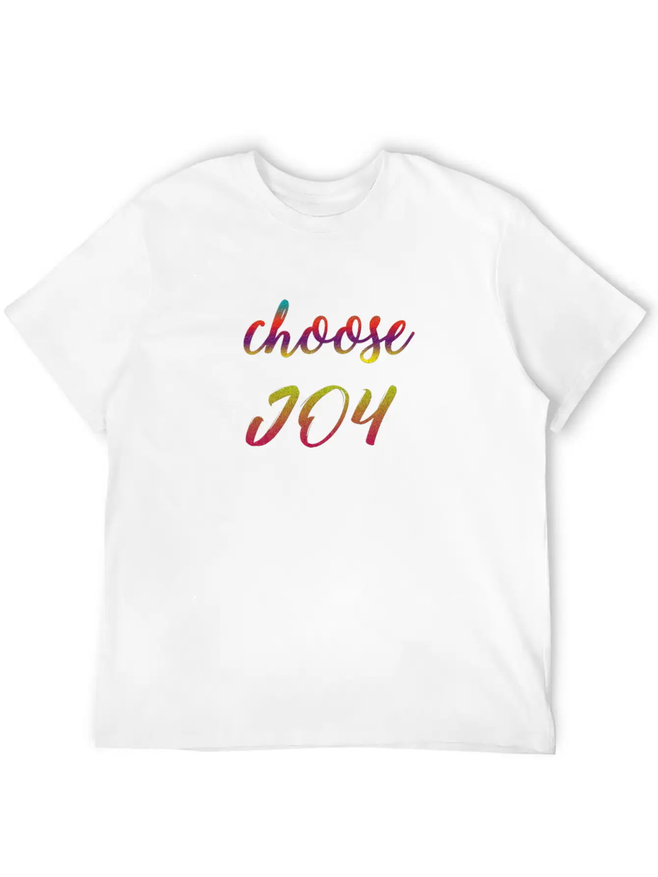 Choose Joy Casual Graphic T-Shirt – Simple And Comfortable Daily Wear