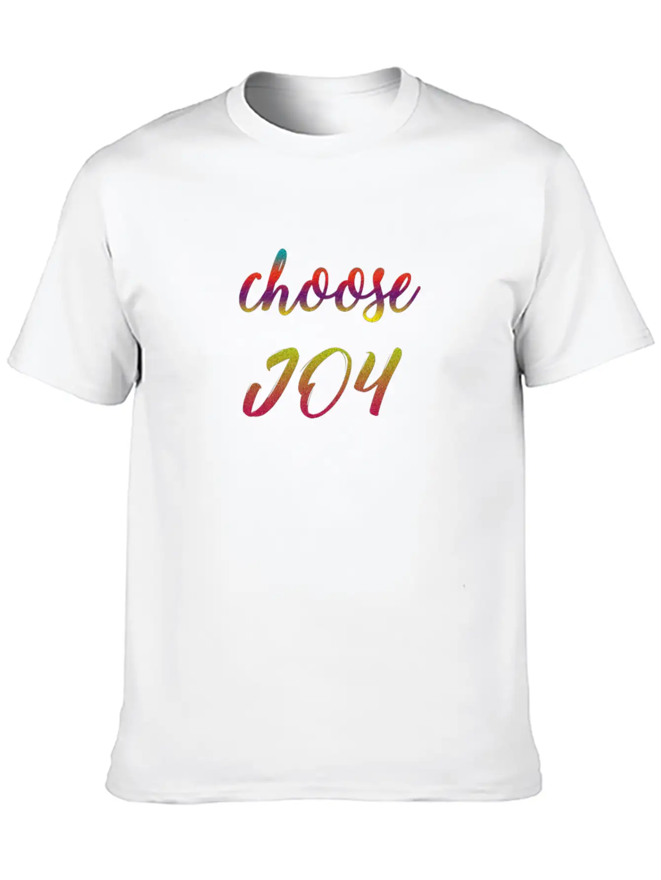 Choose Joy Casual Graphic T-Shirt – Simple And Comfortable Daily Wear