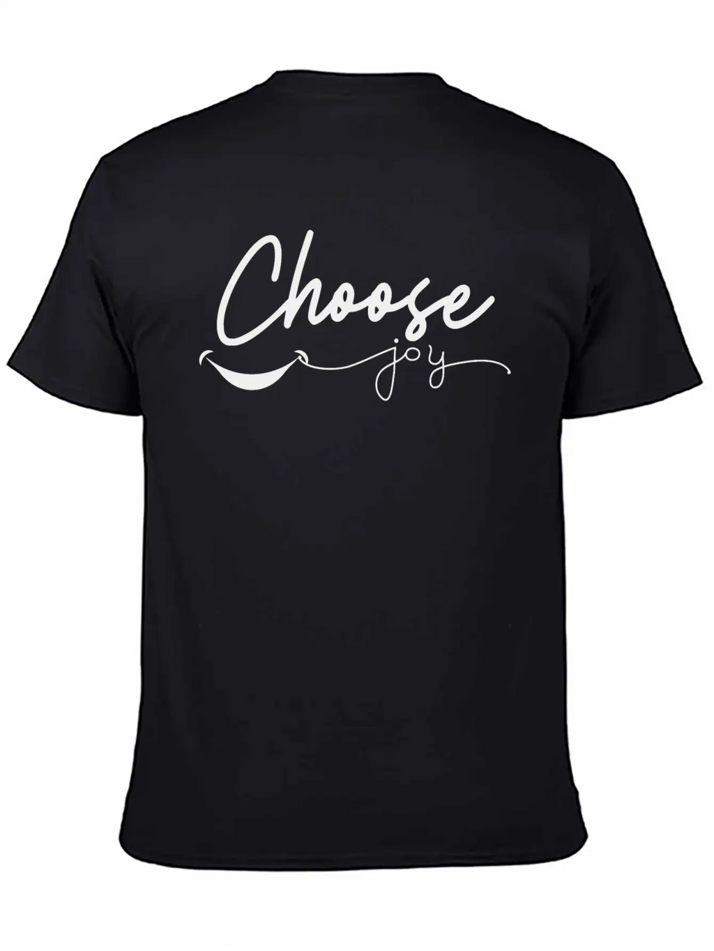 Choose Joy Unisex Casual T-Shirt – Clean Design For Daily Comfort