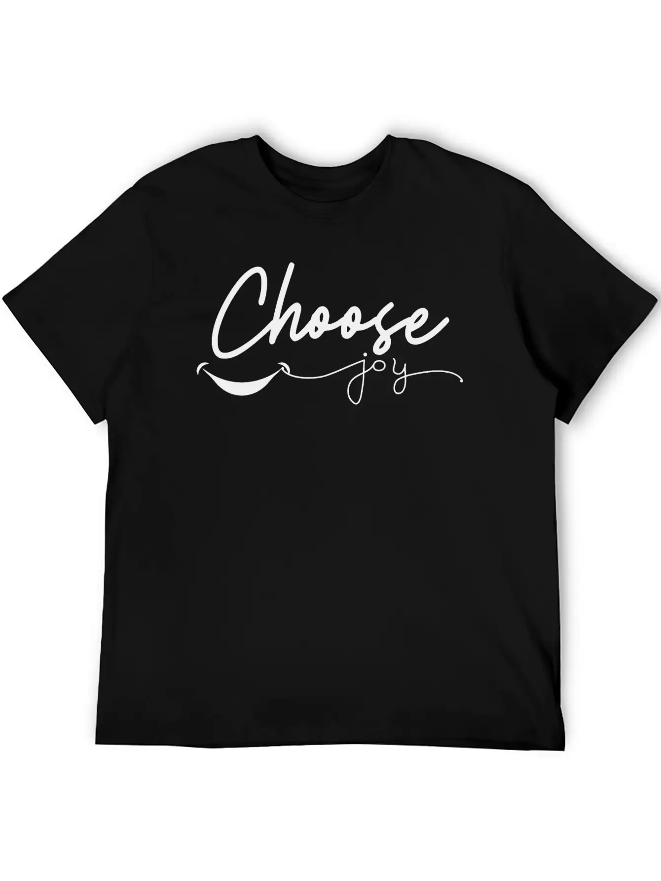 Choose Joy Unisex Casual T-Shirt – Clean Design For Daily Comfort