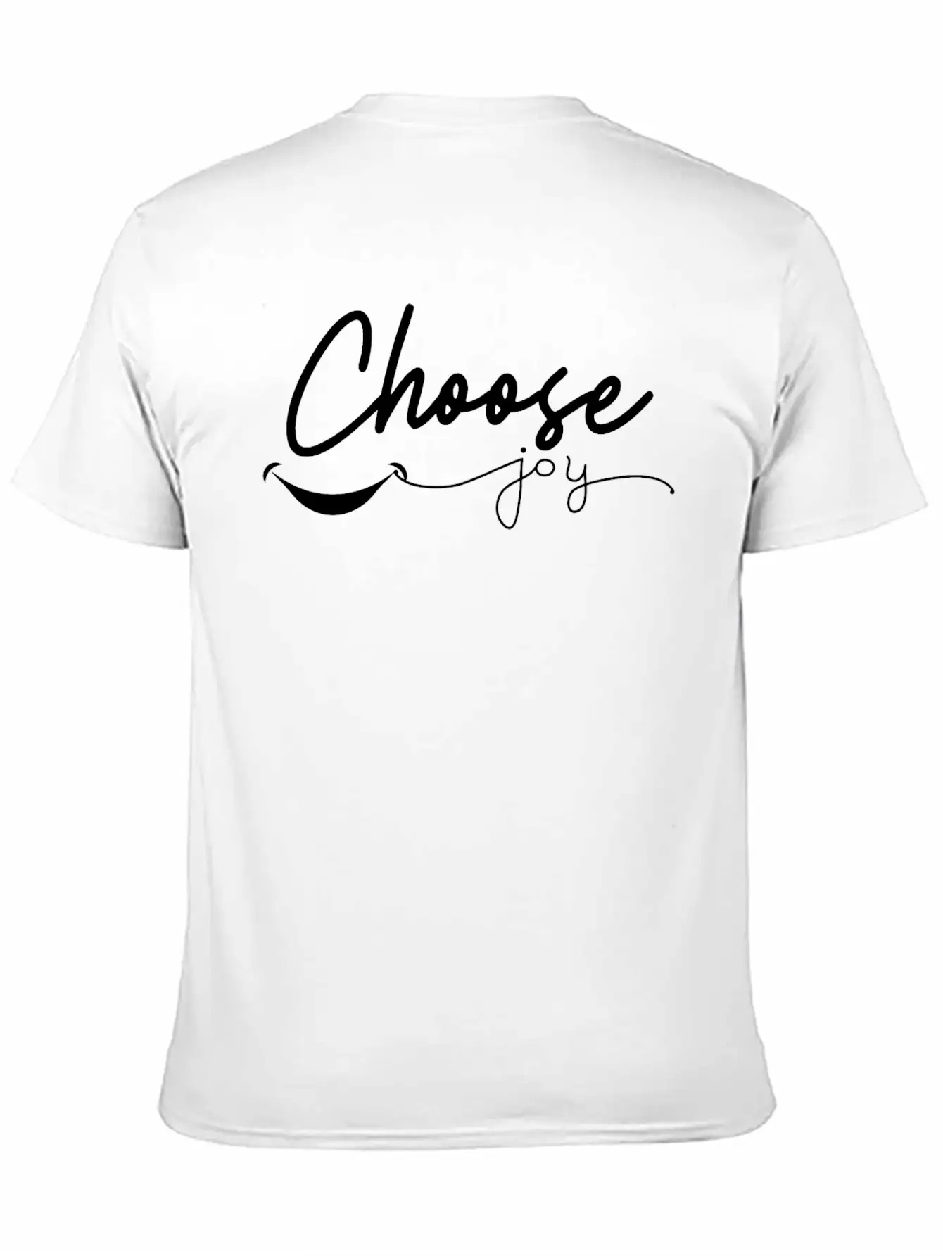 Choose Joy Unisex Casual T-Shirt – Clean Design For Daily Comfort