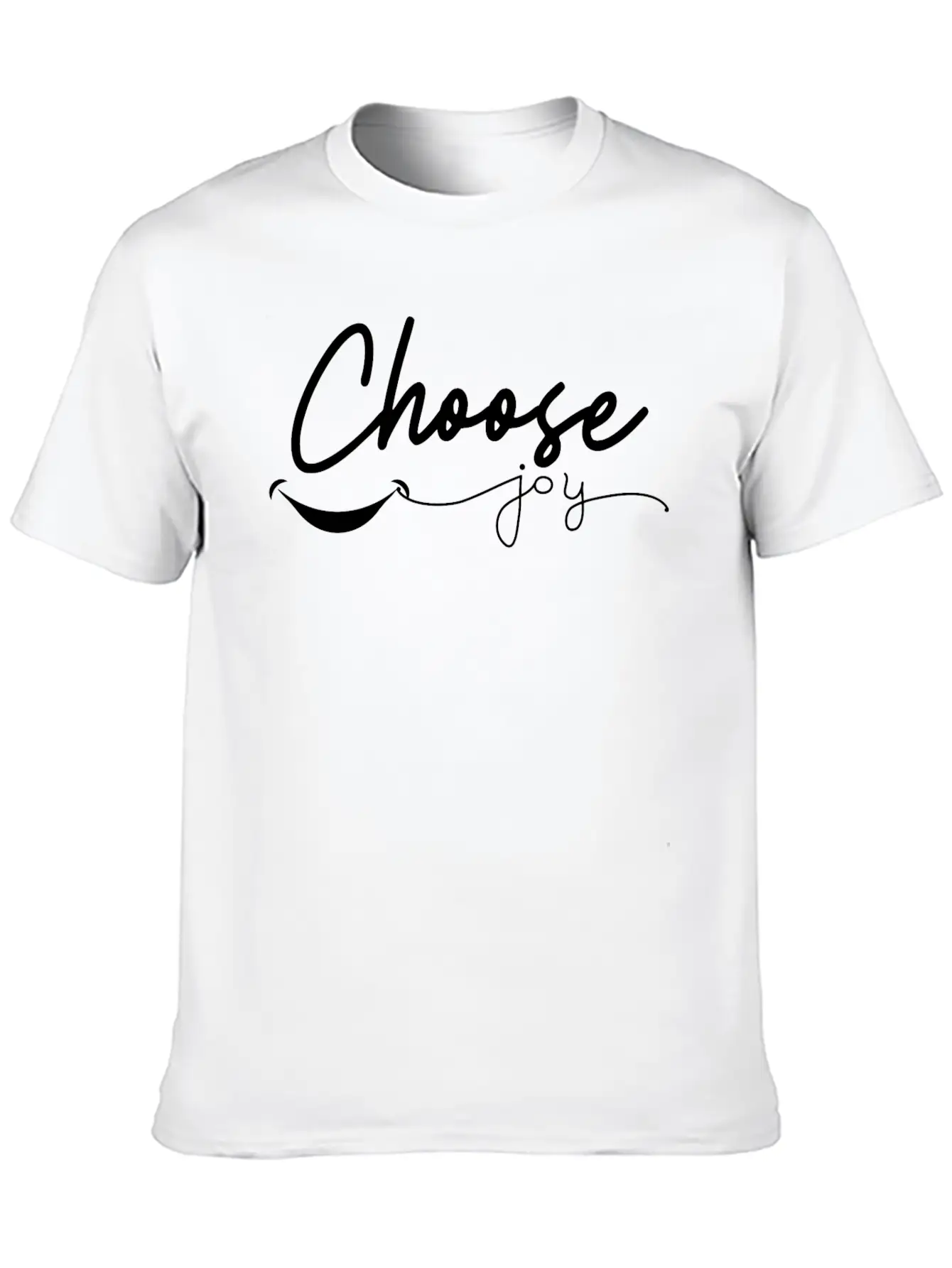 Choose Joy Unisex Casual T-Shirt – Clean Design For Daily Comfort