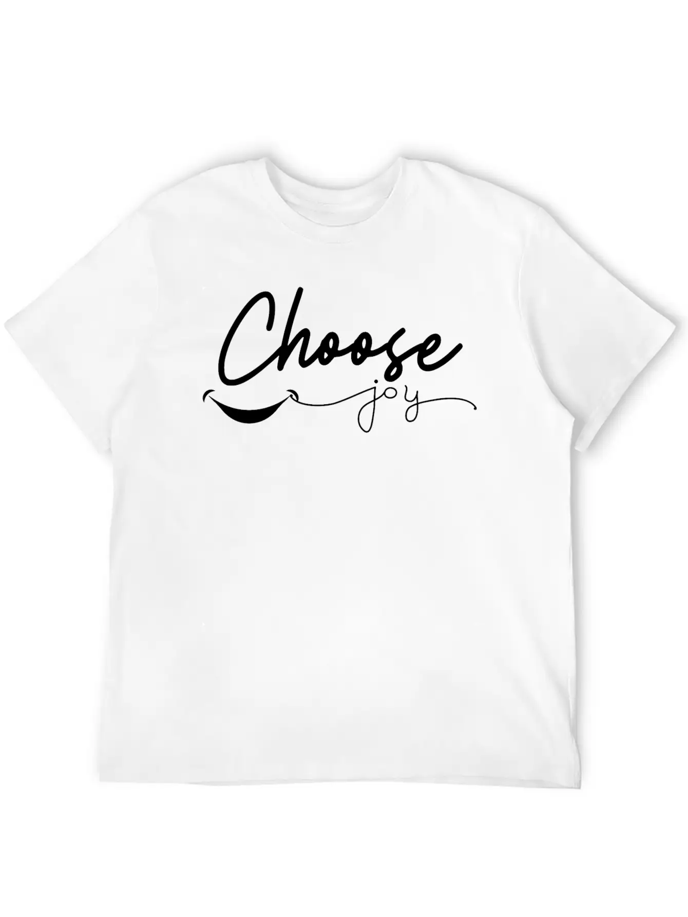 Choose Joy Unisex Casual T-Shirt – Clean Design For Daily Comfort