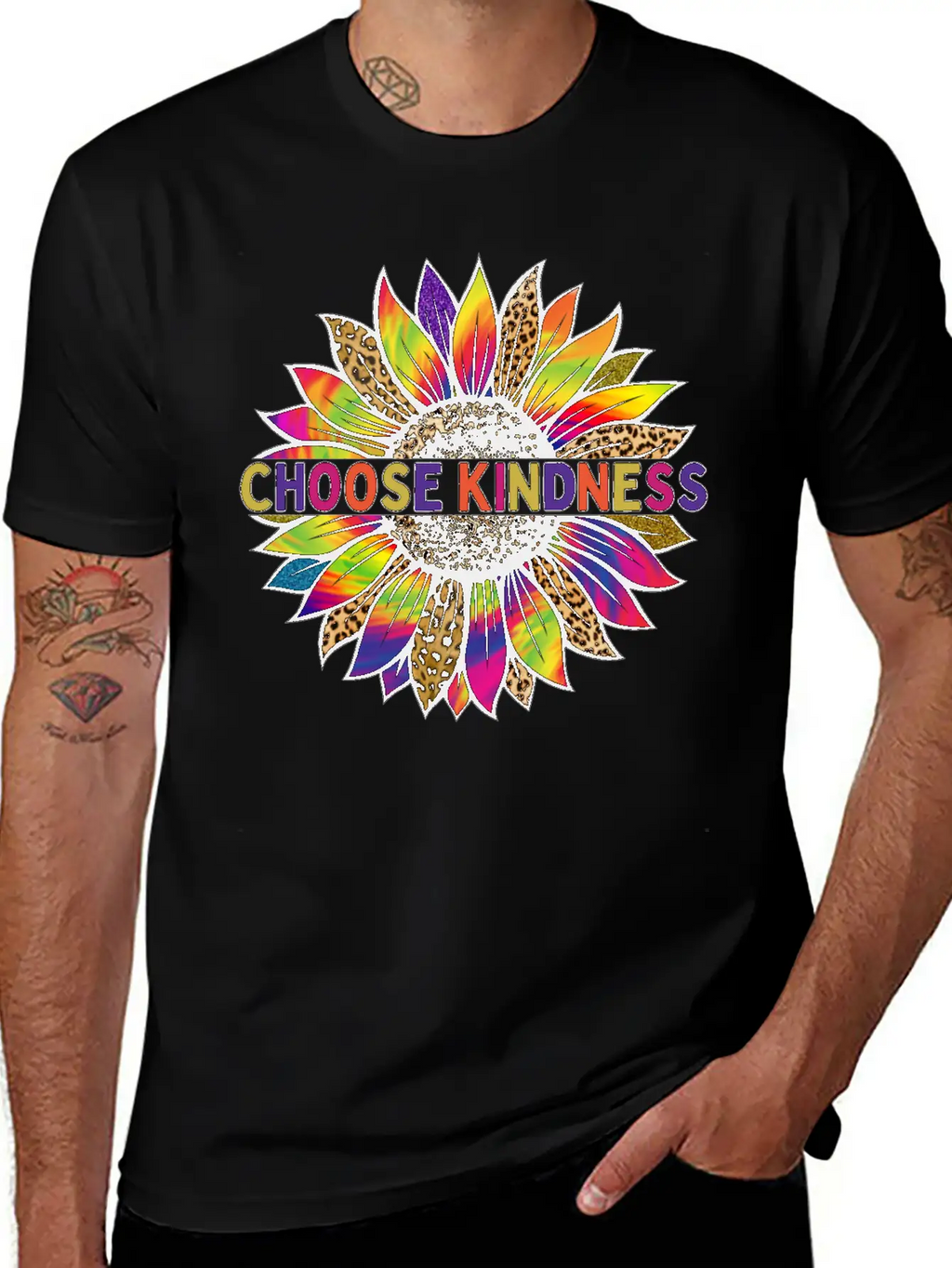 Choose Kindness Breathable Soft Cotton T-Shirt – Timeless Casual Look
