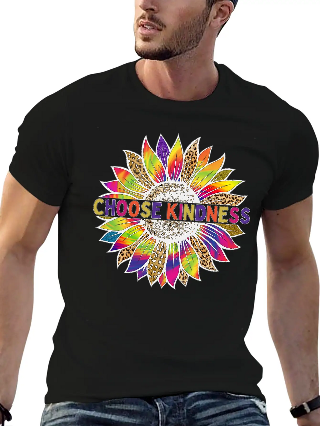Choose Kindness Breathable Soft Cotton T-Shirt – Timeless Casual Look