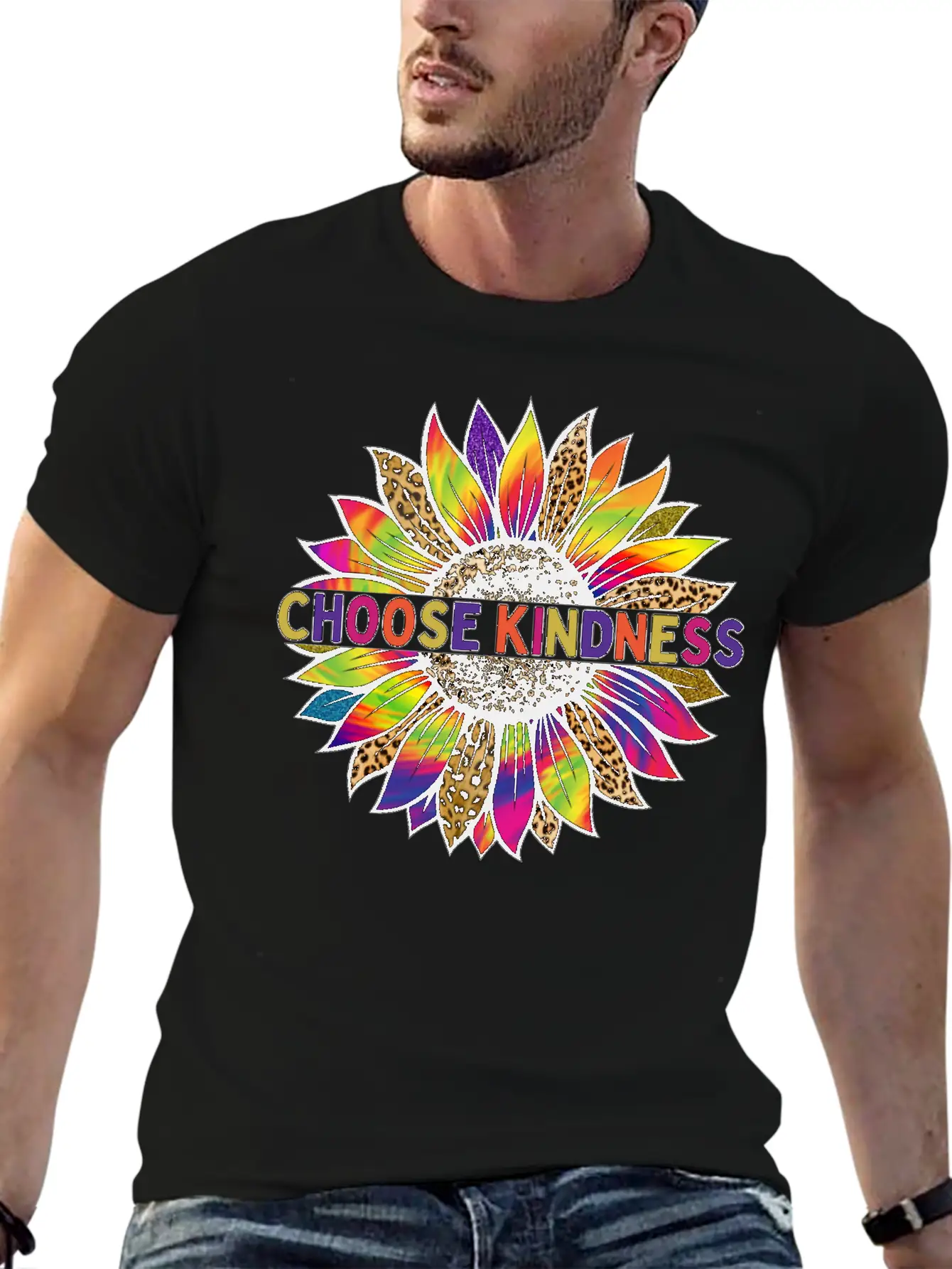 Choose Kindness Breathable Soft Cotton T-Shirt – Timeless Casual Look