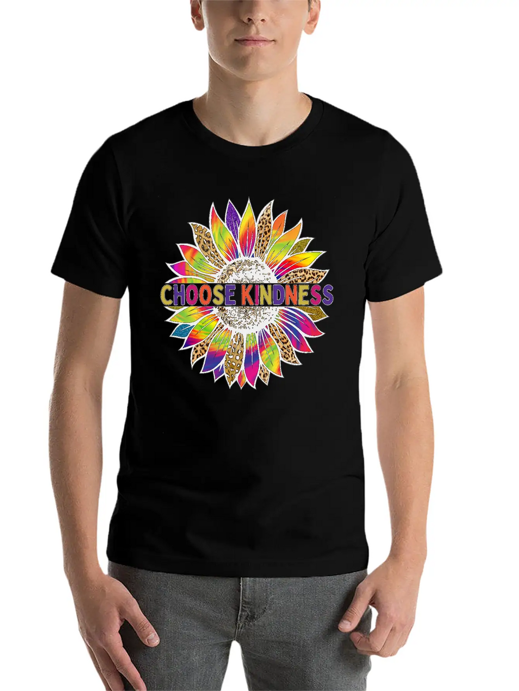 Choose Kindness Breathable Soft Cotton T-Shirt – Timeless Casual Look