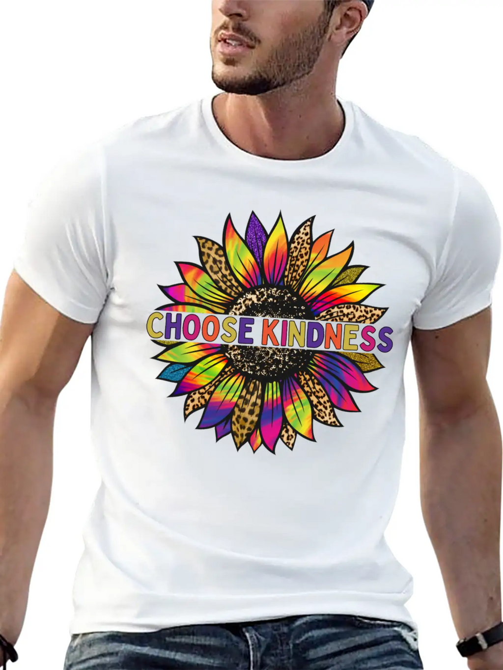 Choose Kindness Breathable Soft Cotton T-Shirt – Timeless Casual Look