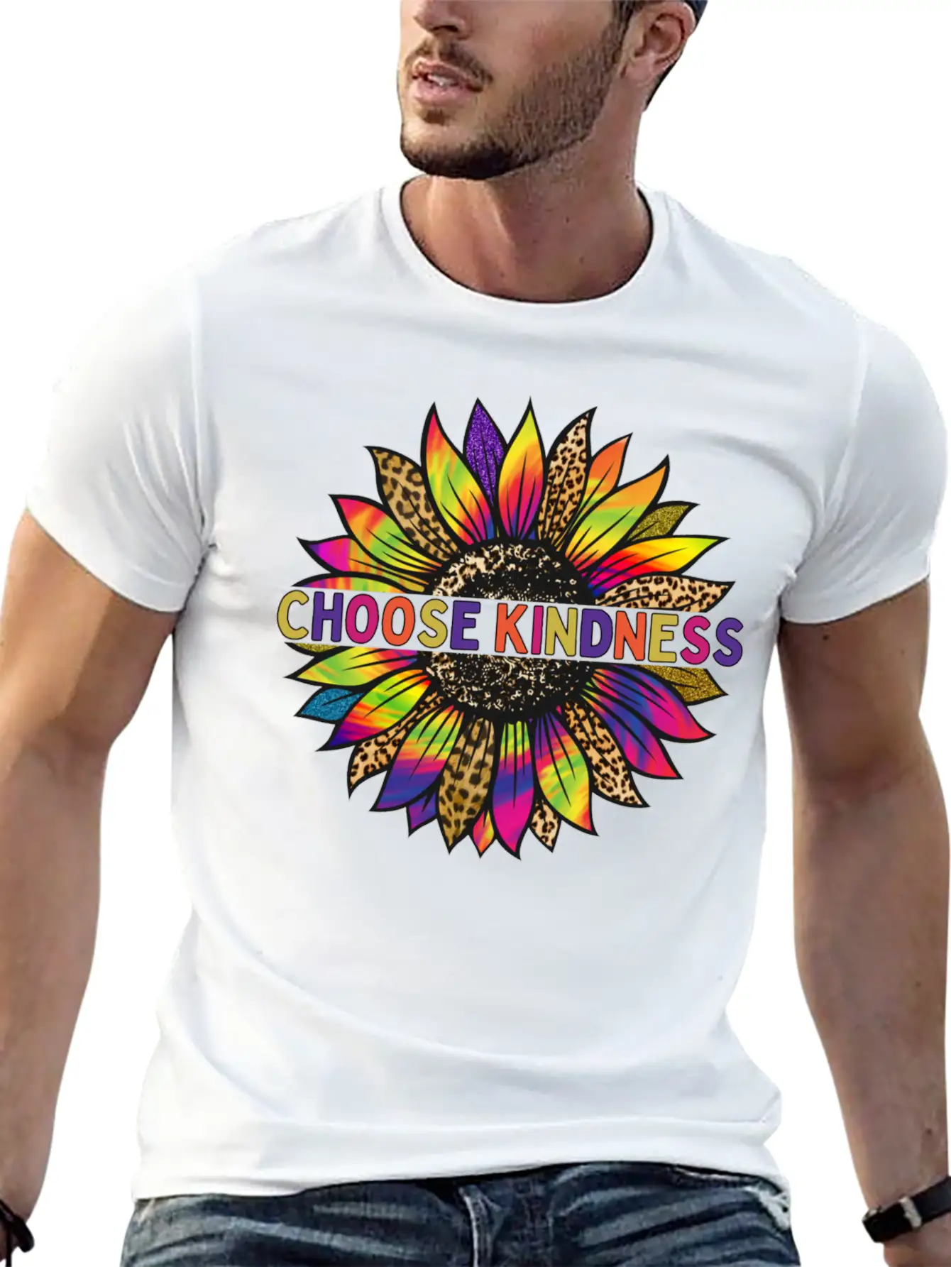 Choose Kindness Breathable Soft Cotton T-Shirt – Timeless Casual Look