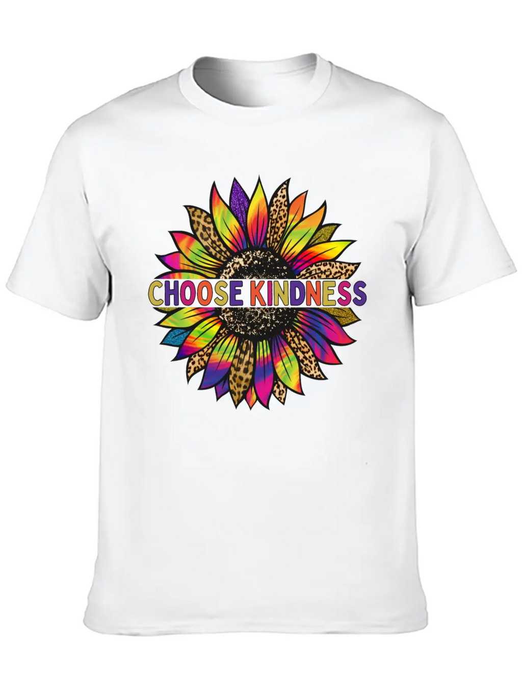 Choose Kindness Breathable Soft Cotton T-Shirt – Timeless Casual Look