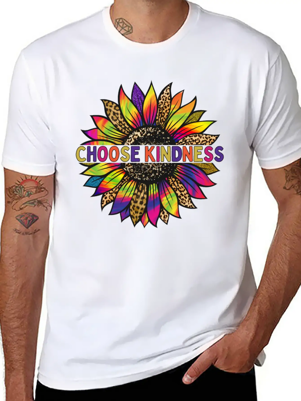 Choose Kindness Breathable Soft Cotton T-Shirt – Timeless Casual Look