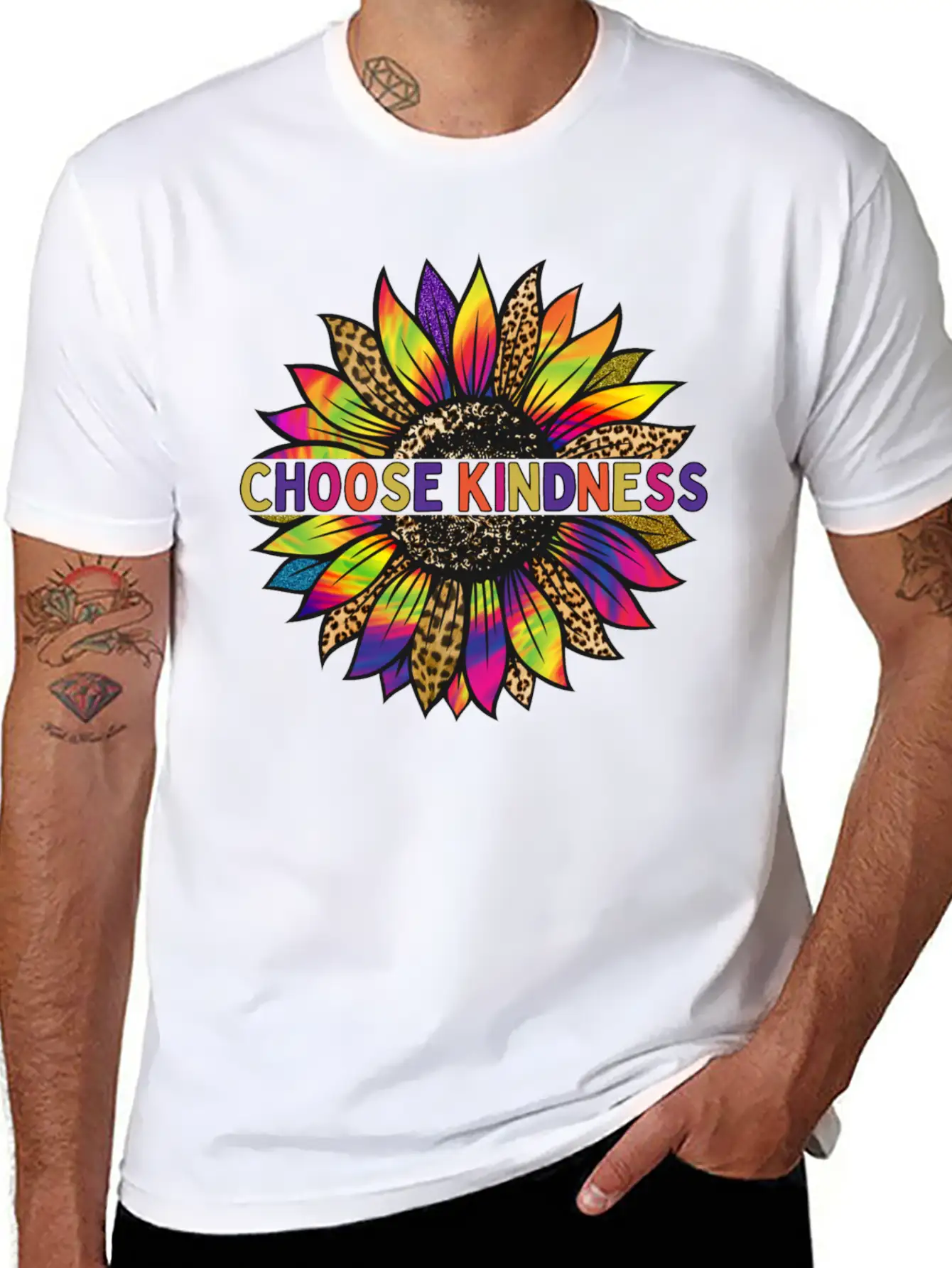 Choose Kindness Breathable Soft Cotton T-Shirt – Timeless Casual Look