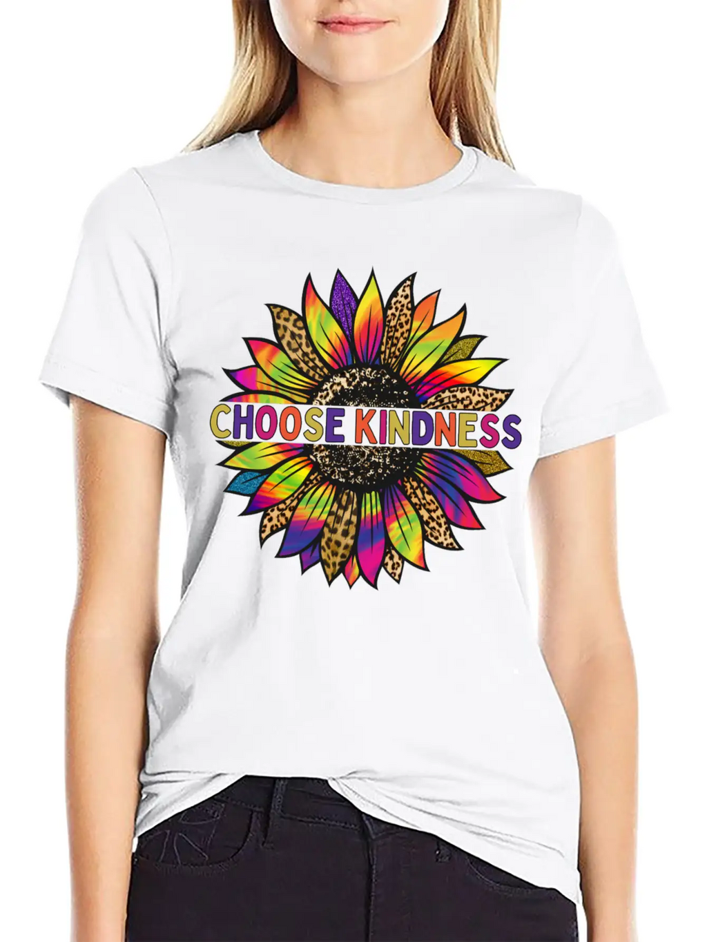 Choose Kindness Breathable Soft Cotton T-Shirt – Timeless Casual Look