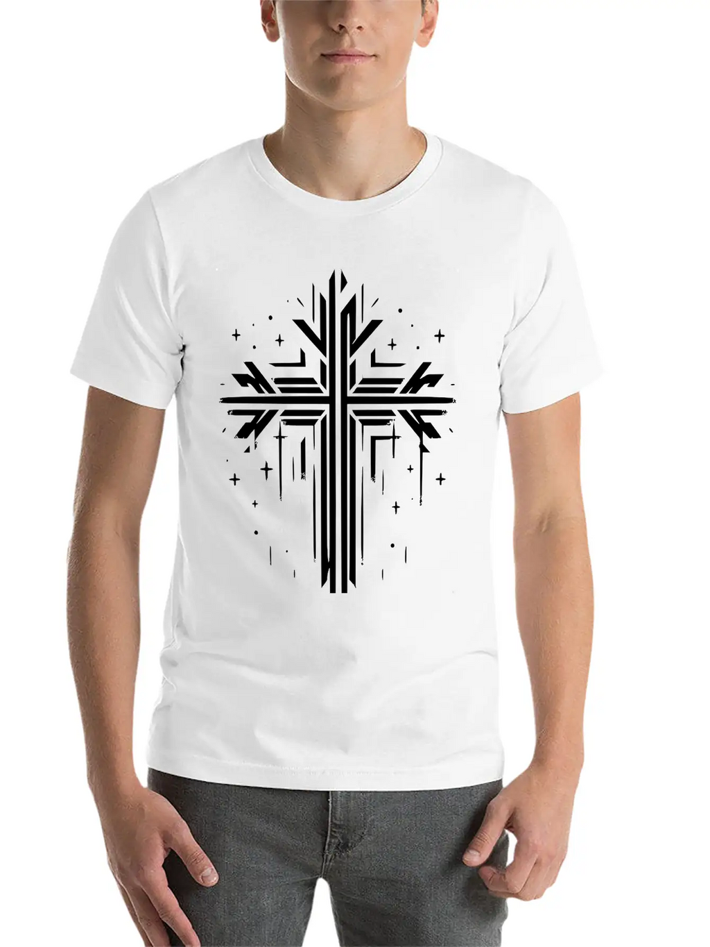 Chris Cross Graffiti Vector Art Path4 Unisex Casual T-Shirt – Clean Design For Daily Comfort