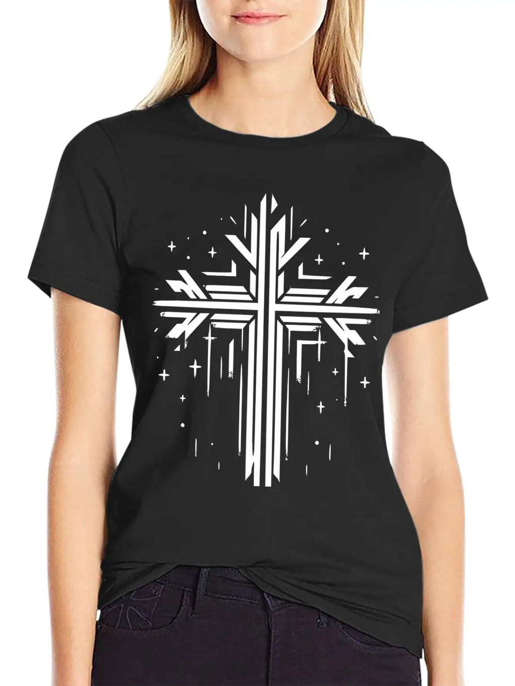 Chris Cross Graffiti Vector Art Path4 Unisex Casual T-Shirt – Clean Design For Daily Comfort