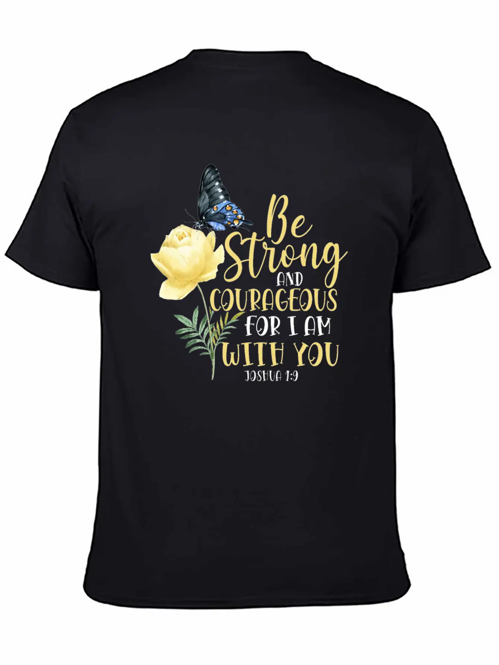 Christian Bible Verse Quote Stylish Everyday T-Shirt – Unisex Basic Cotton Tee