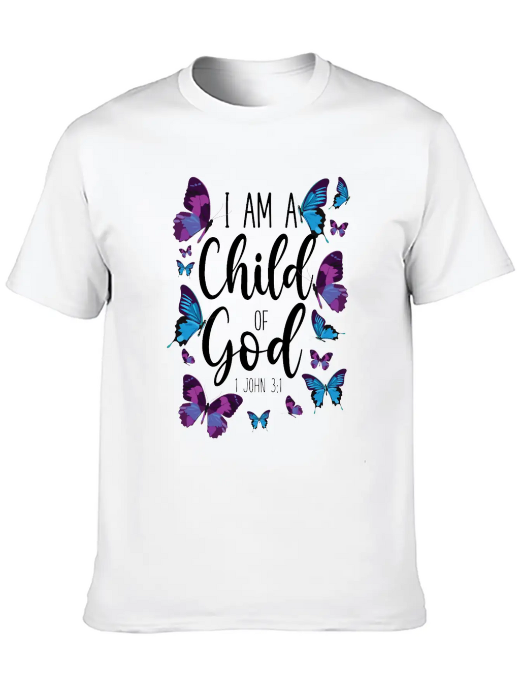 Christian Bible Verse Quote Unisex Casual T-Shirt – Clean Design For Daily Comfort