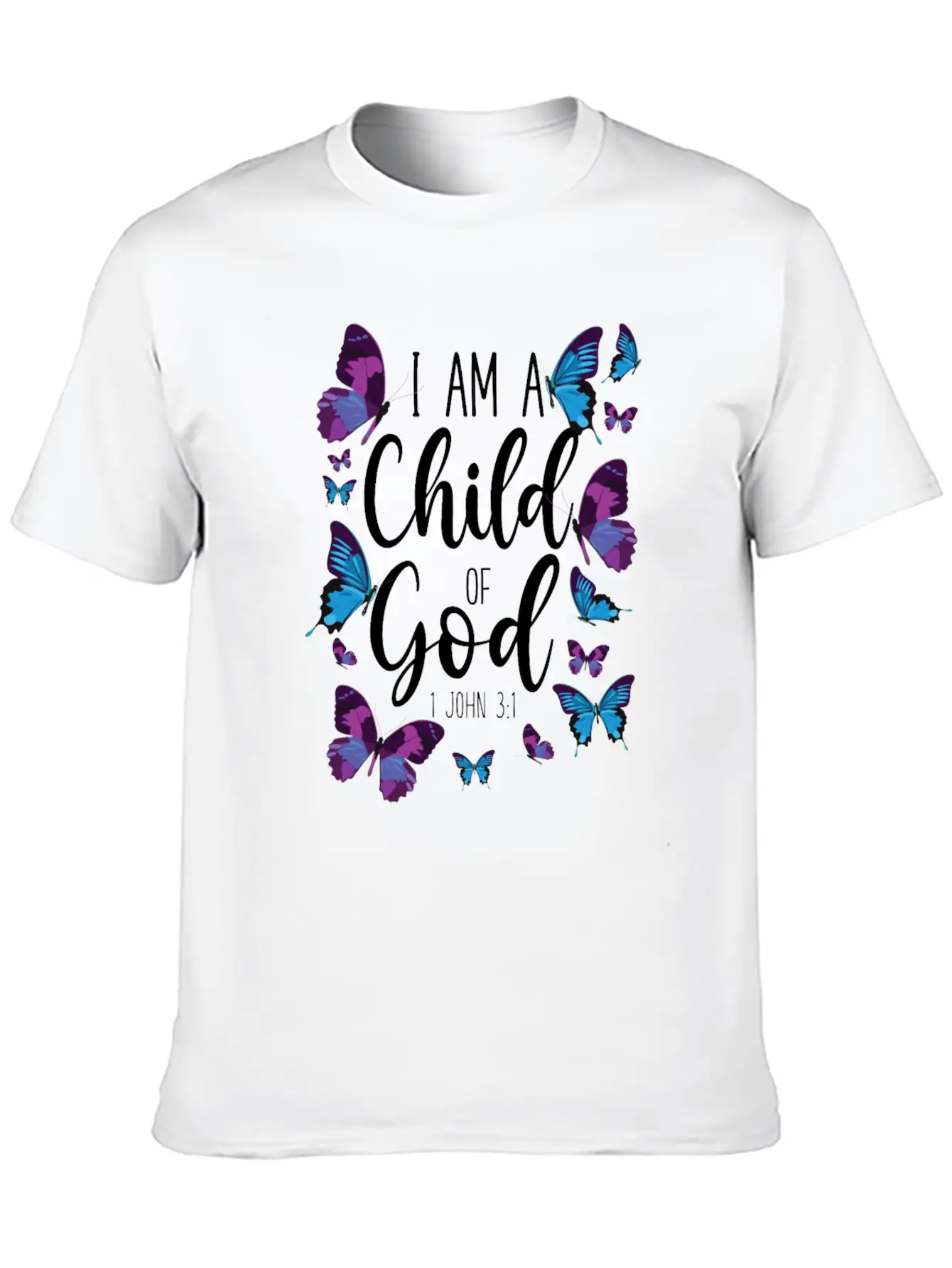 Christian Bible Verse Quote Unisex Casual T-Shirt – Clean Design For Daily Comfort