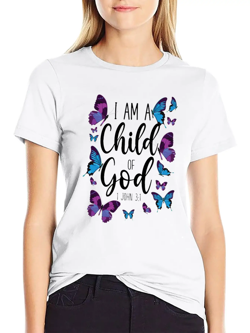 Christian Bible Verse Quote Unisex Casual T-Shirt – Clean Design For Daily Comfort