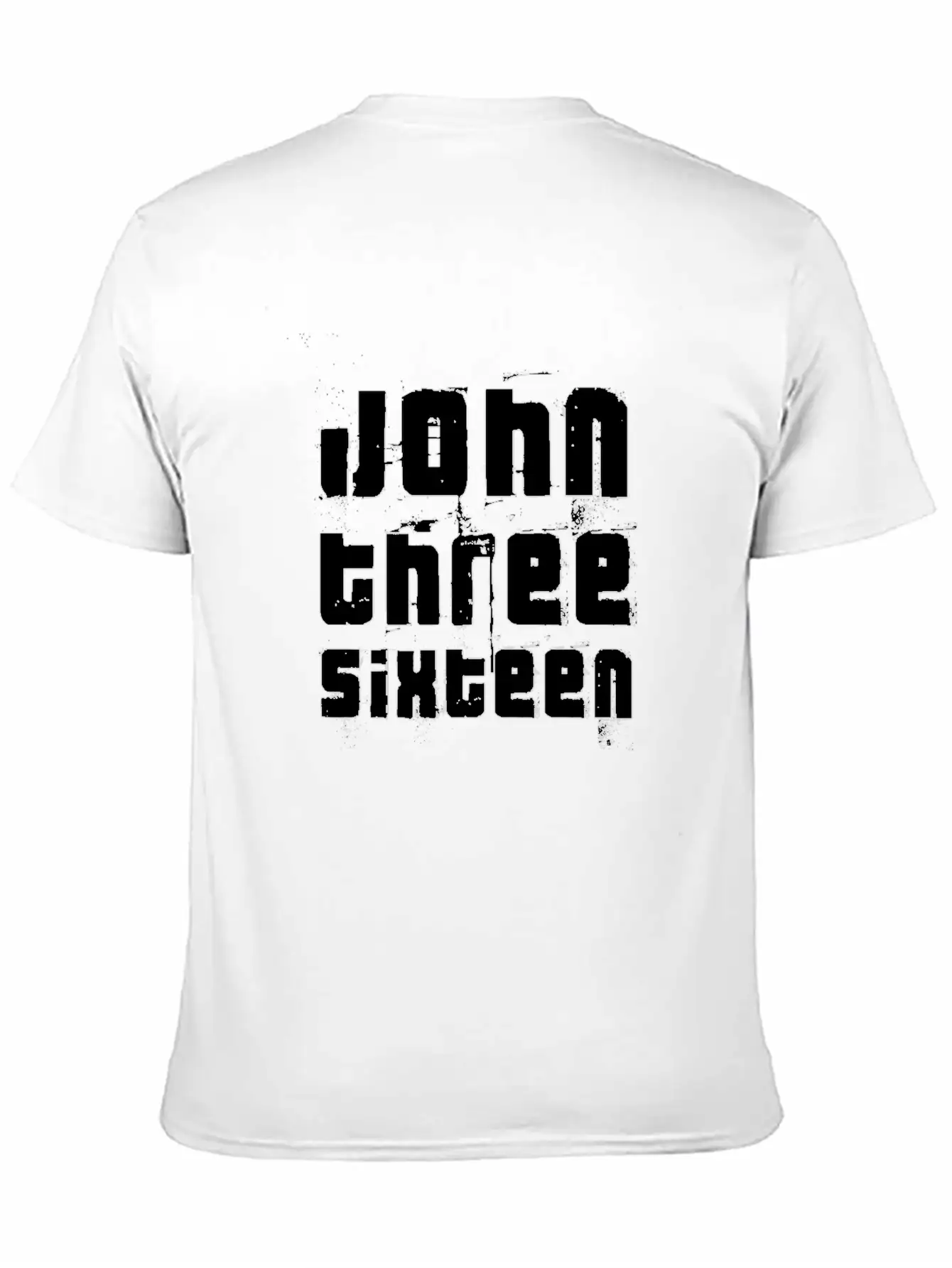 Christian Design Bible Verse John 3 Verse 16 Classic Fit Graphic Tee For Daily Comfort – Unisex Cotton Shirt