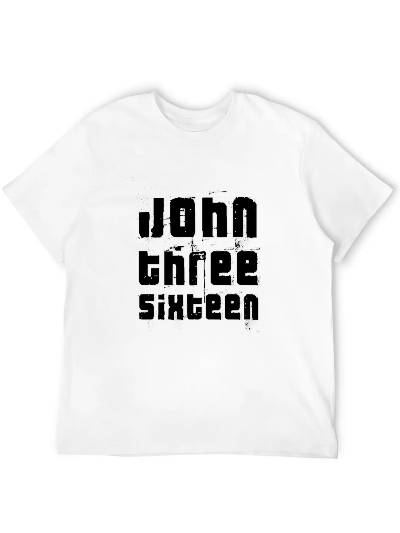 Christian Design Bible Verse John 3 Verse 16 Classic Fit Graphic Tee For Daily Comfort – Unisex Cotton Shirt