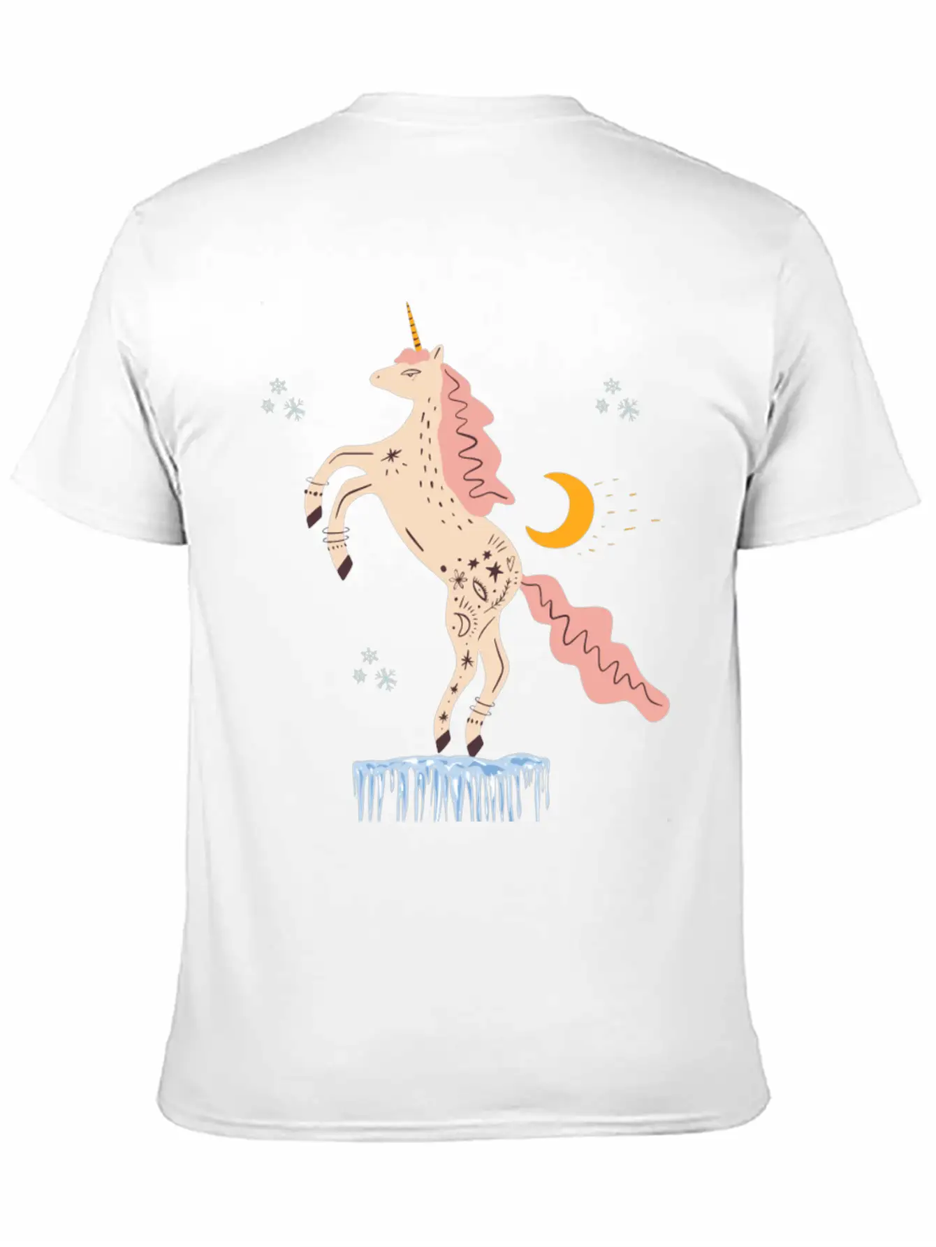 Christmas Evil Unicorn Gifts Unisex Casual T-Shirt – Clean Design For Daily Comfort