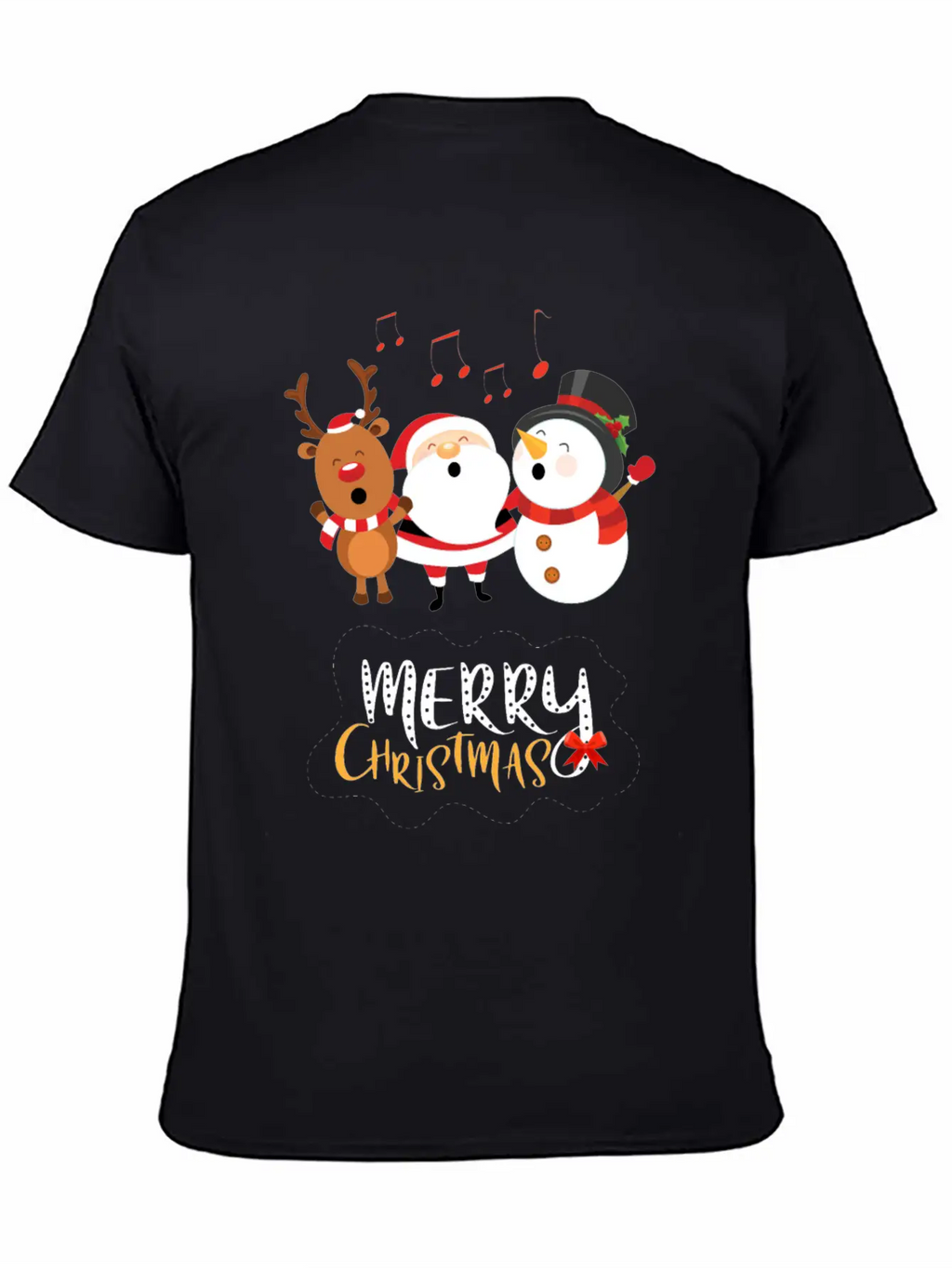 Christmas Happy Singers! Essential Cotton Tee For Daily Outfits – Unisex Style