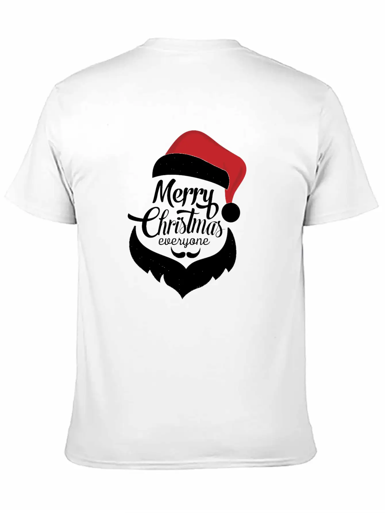 Christmas_santacruz Spl Unisex Casual T-Shirt – Clean Design For Daily Comfort