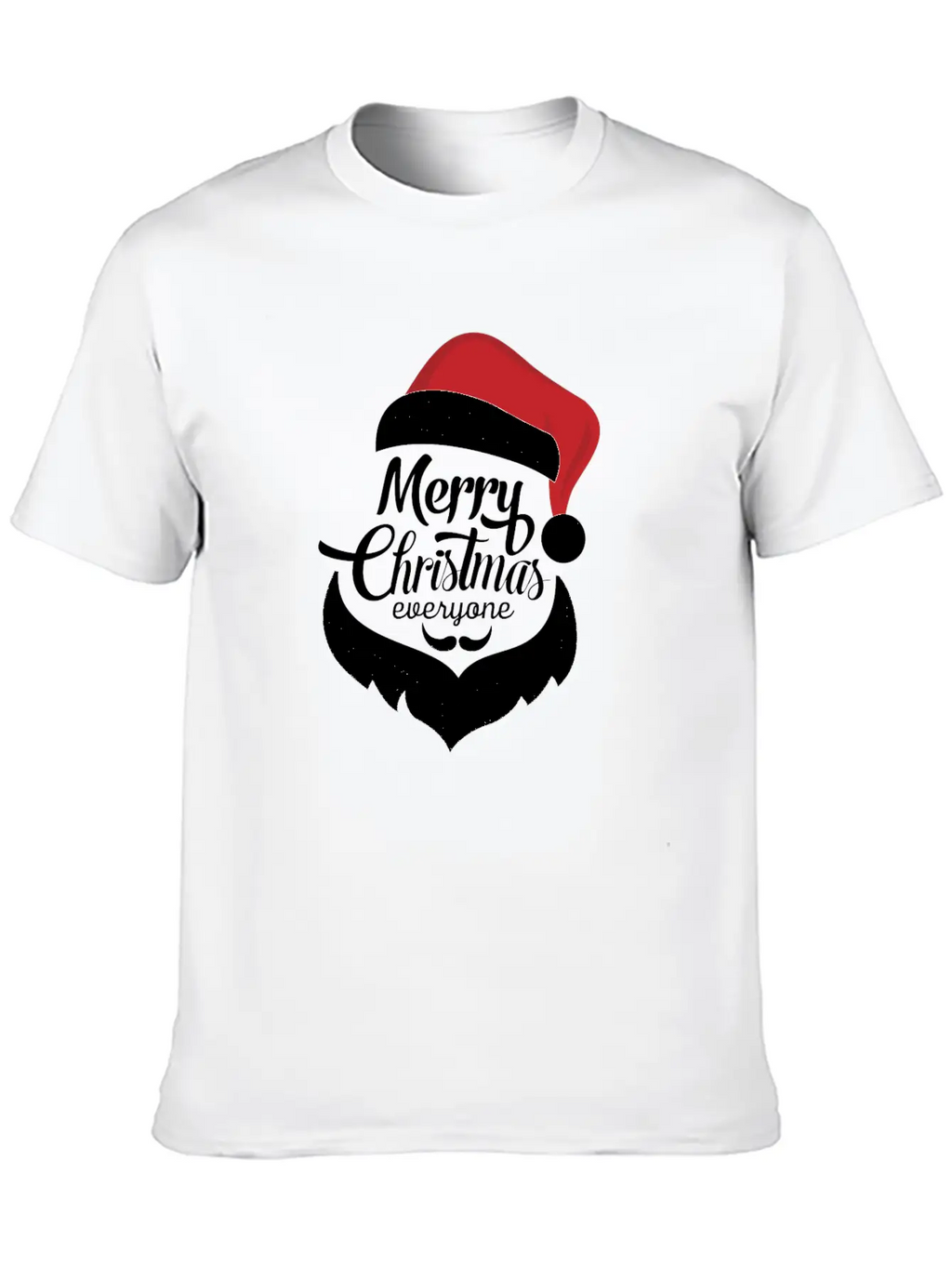 Christmas_santacruz Spl Unisex Casual T-Shirt – Clean Design For Daily Comfort