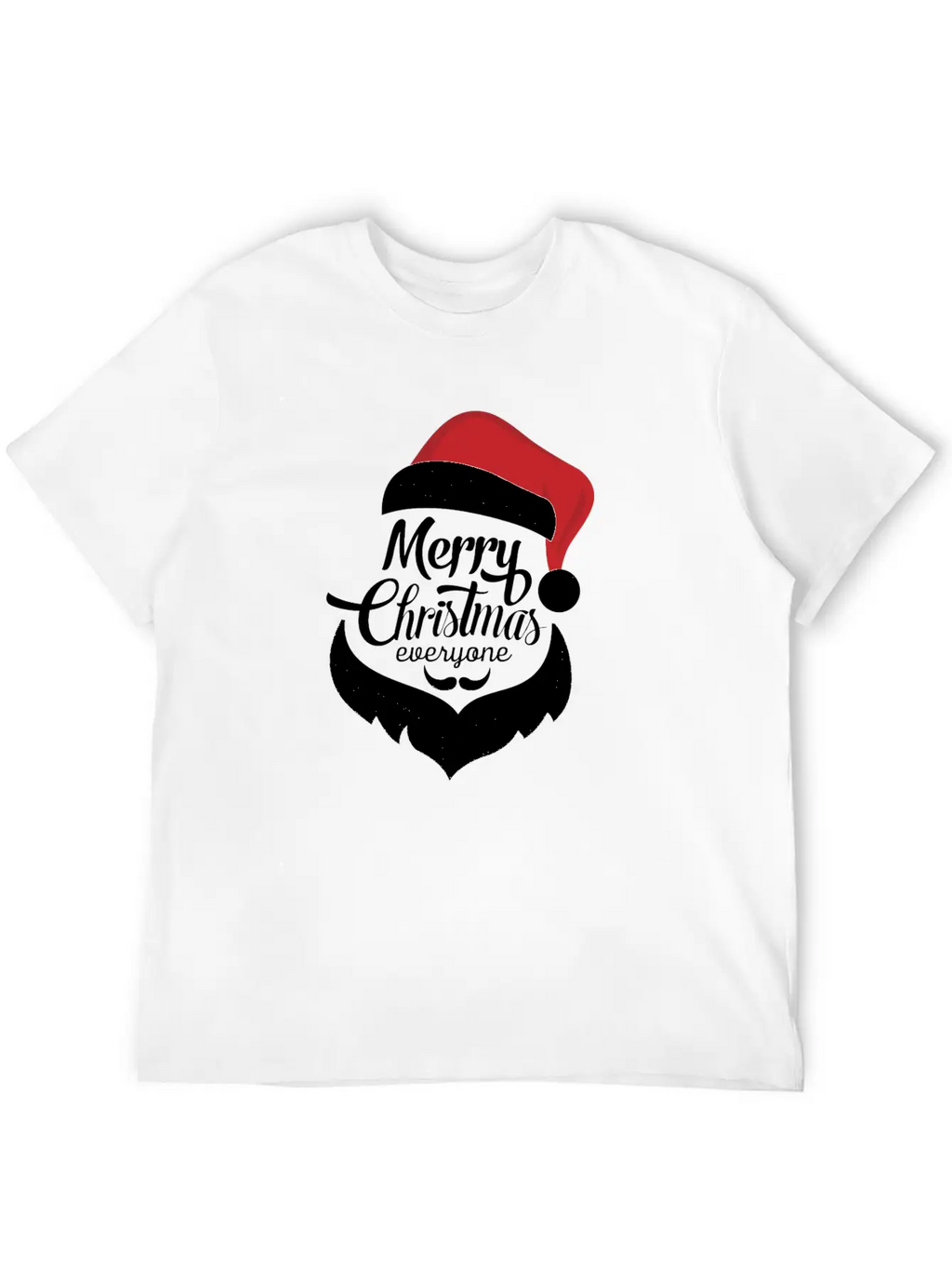 Christmas_santacruz Spl Unisex Casual T-Shirt – Clean Design For Daily Comfort