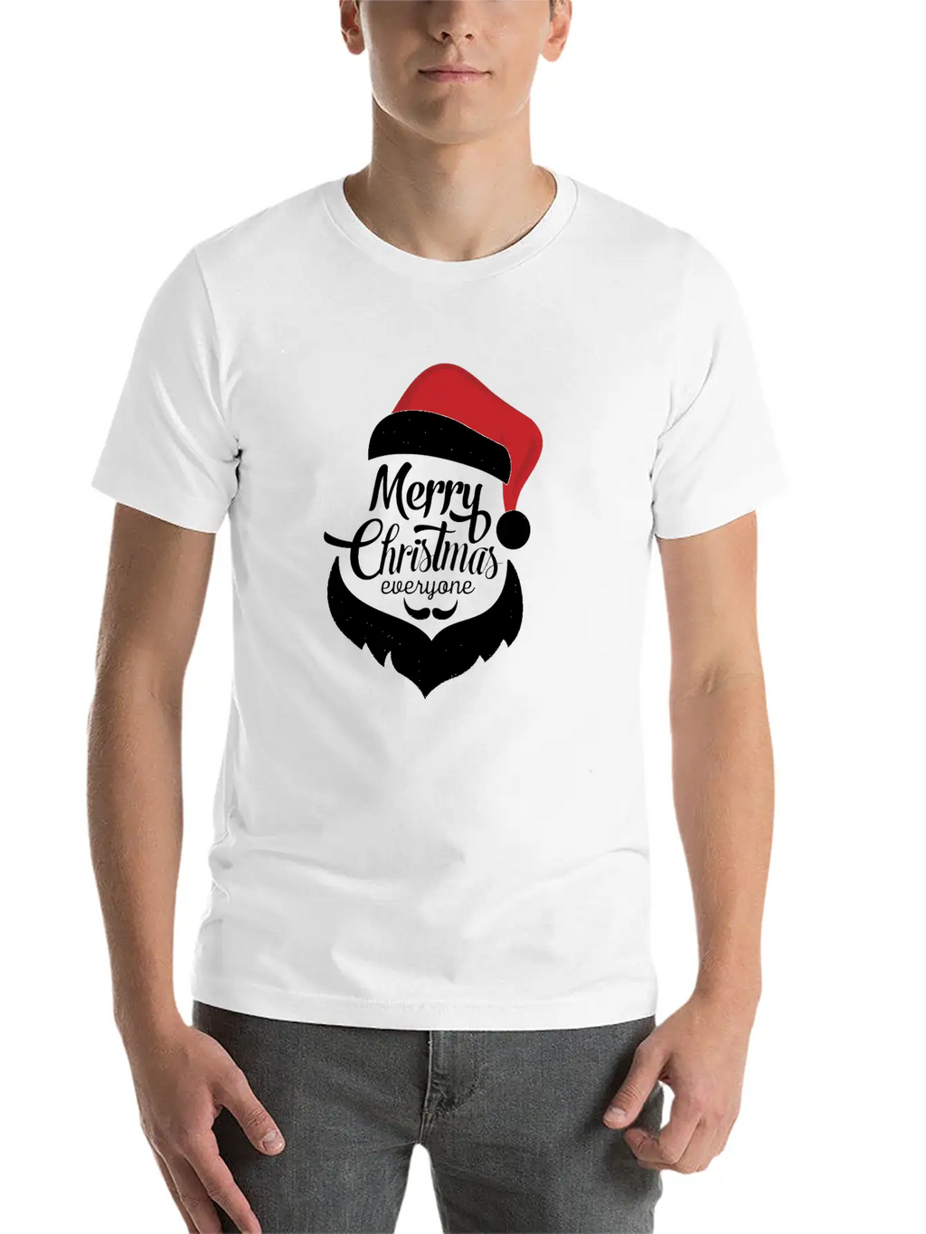 Christmas_santacruz Spl Unisex Casual T-Shirt – Clean Design For Daily Comfort