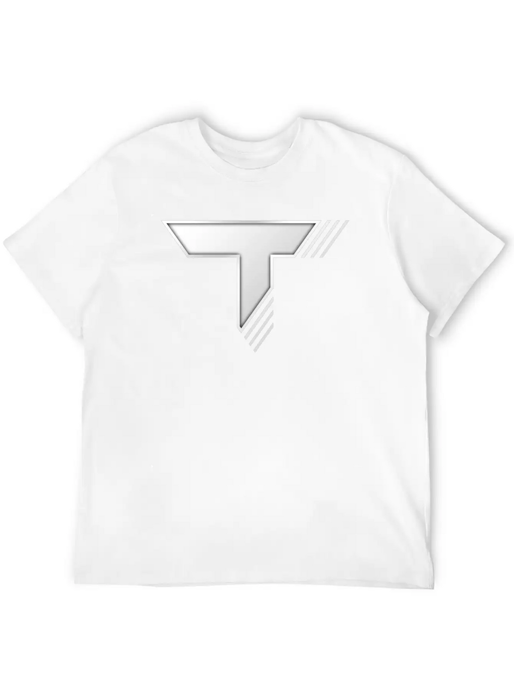 Chrome With No Text Stylish Everyday T-Shirt – Unisex Basic Cotton Tee