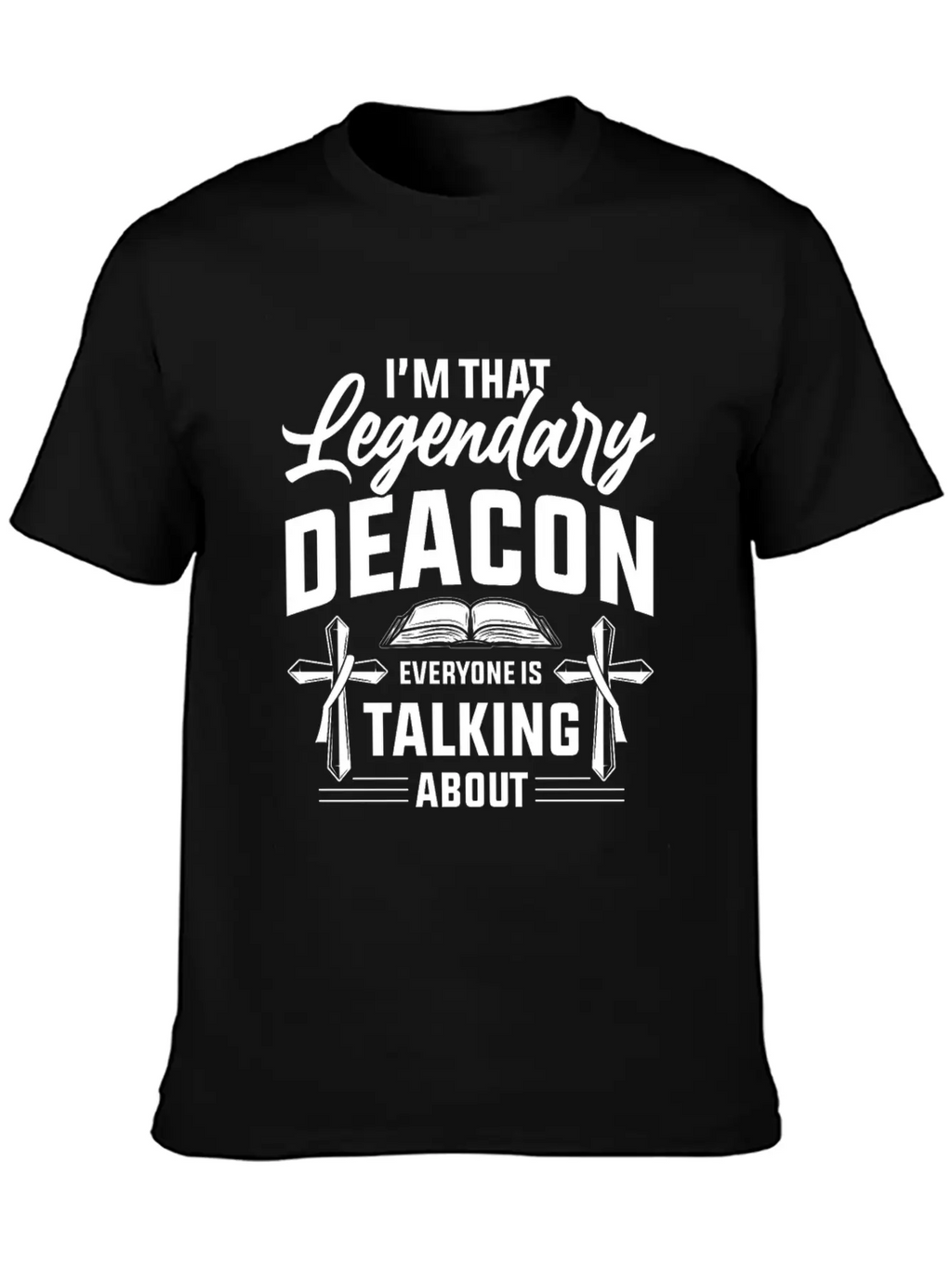 Church Deacon Religion Christian Believer Church Classic Fit Graphic Tee For Daily Comfort – Unisex Cotton Shirt