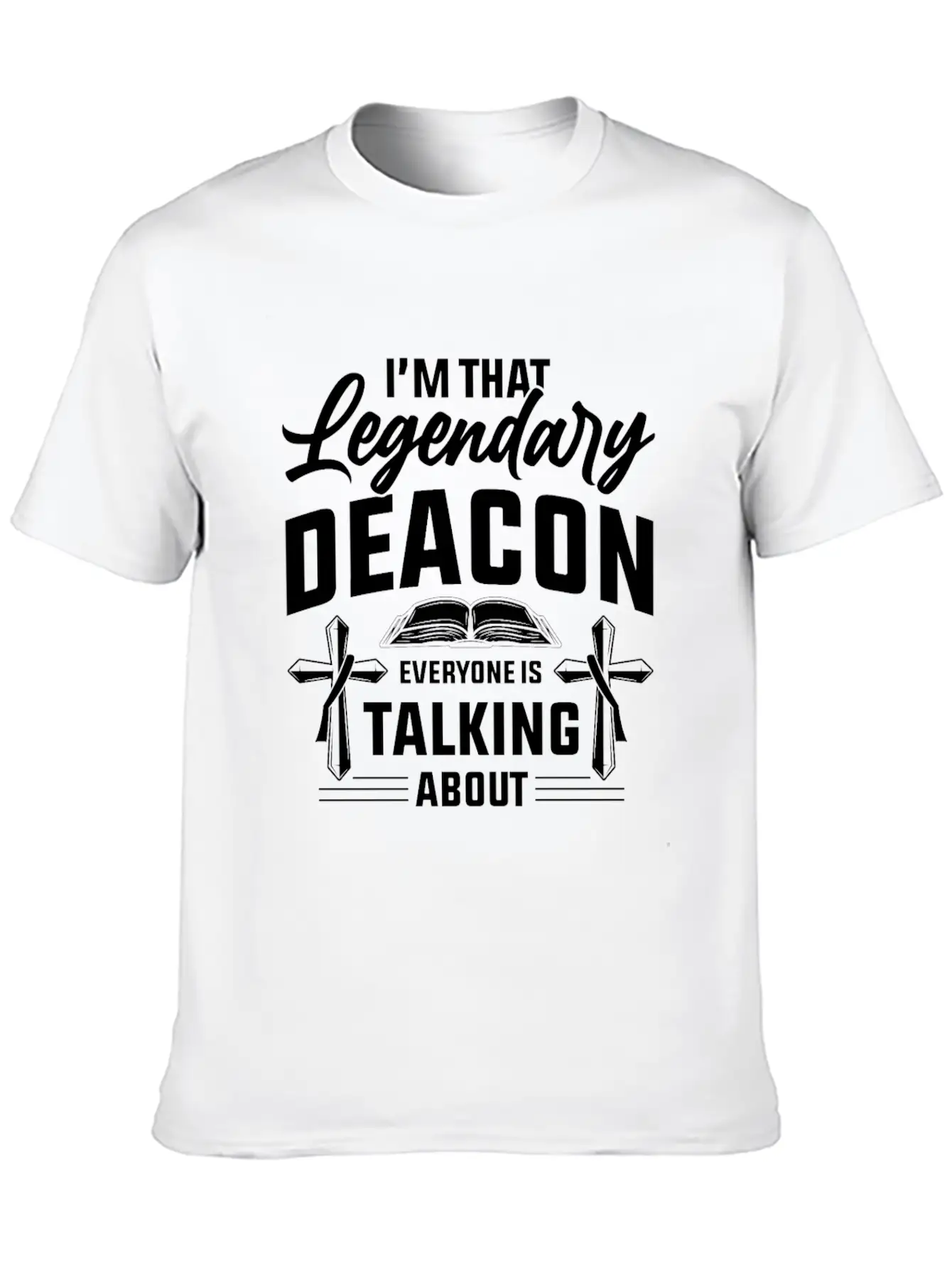 Church Deacon Religion Christian Believer Church Classic Fit Graphic Tee For Daily Comfort – Unisex Cotton Shirt