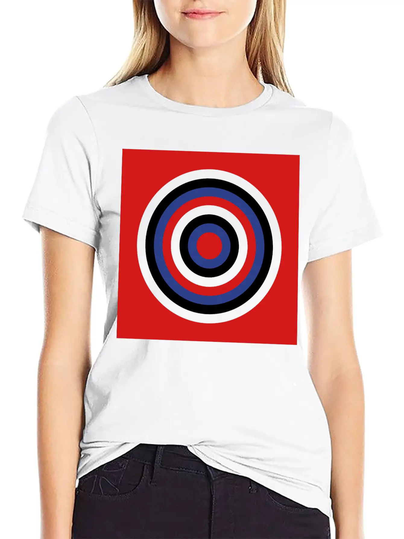 Circles (color Switch) Unisex Casual T-Shirt – Clean Design For Daily Comfort