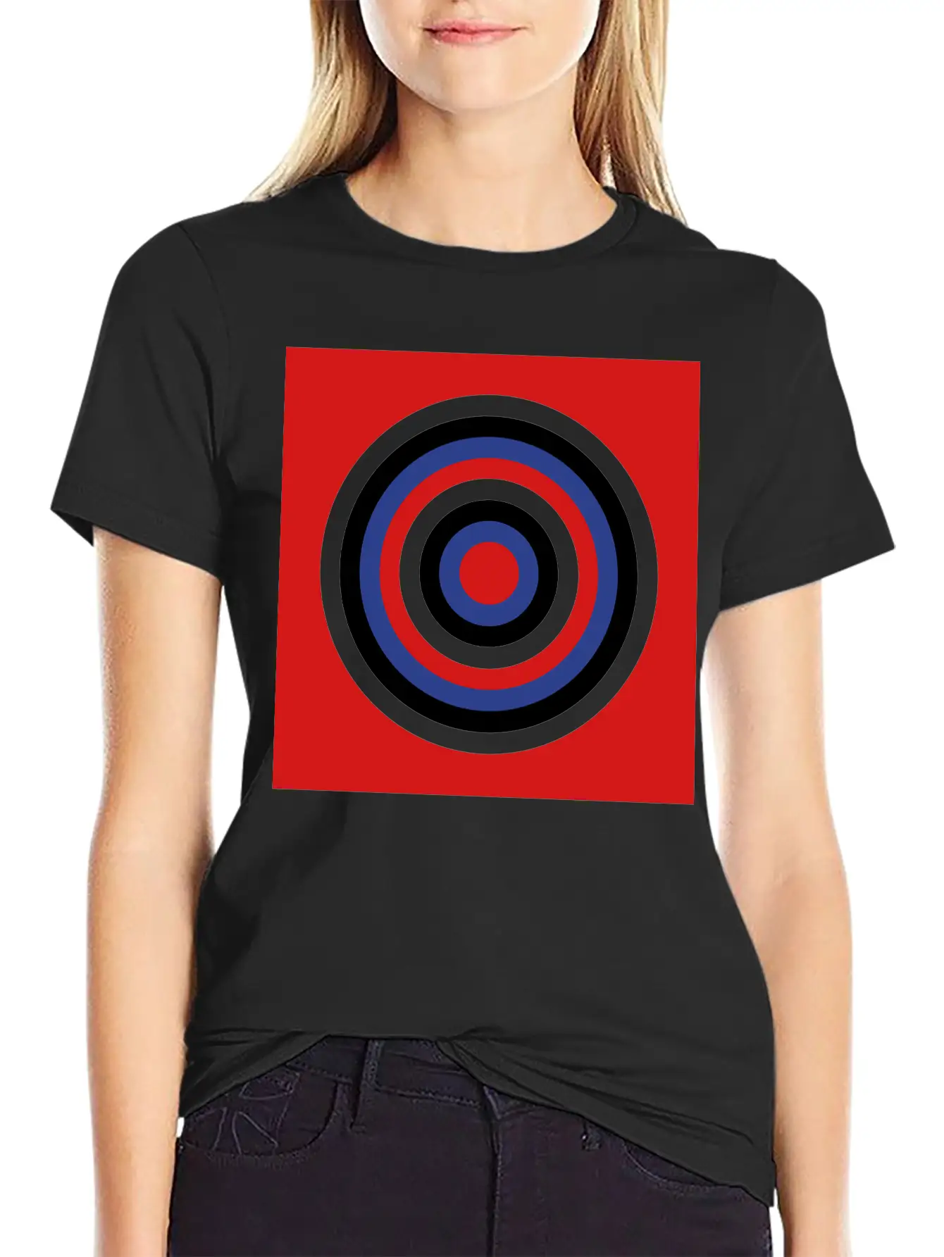 Circles (color Switch) Unisex Casual T-Shirt – Clean Design For Daily Comfort