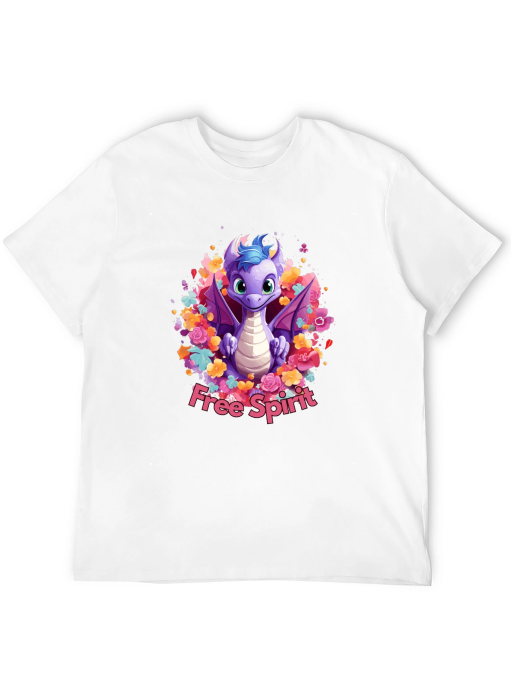 Free Spirit Dragon Graphic Tee