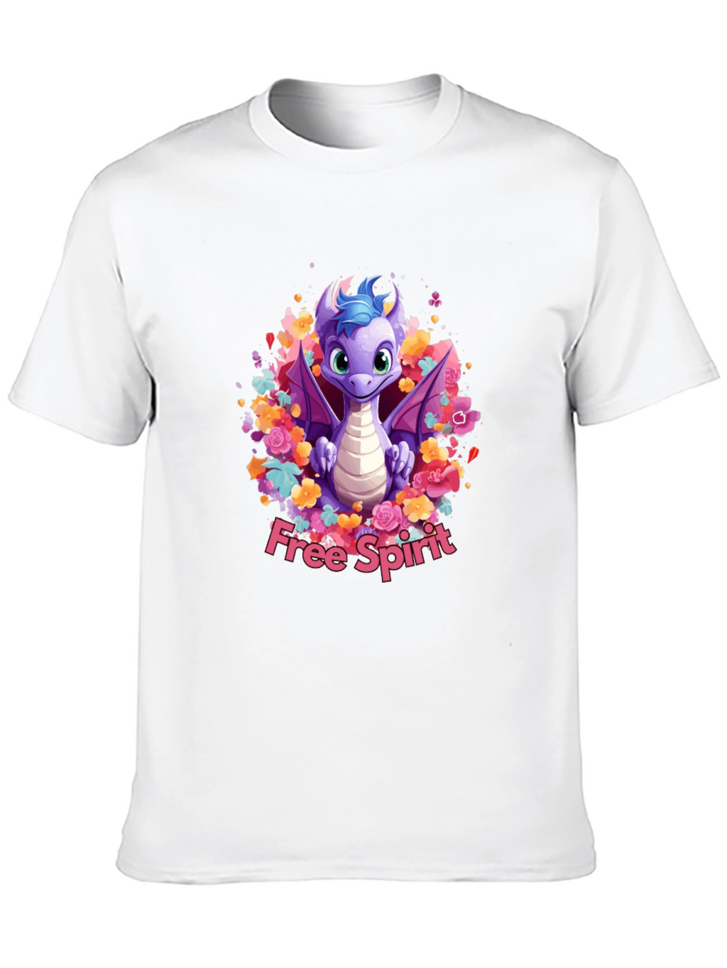 Free Spirit Dragon Graphic Tee