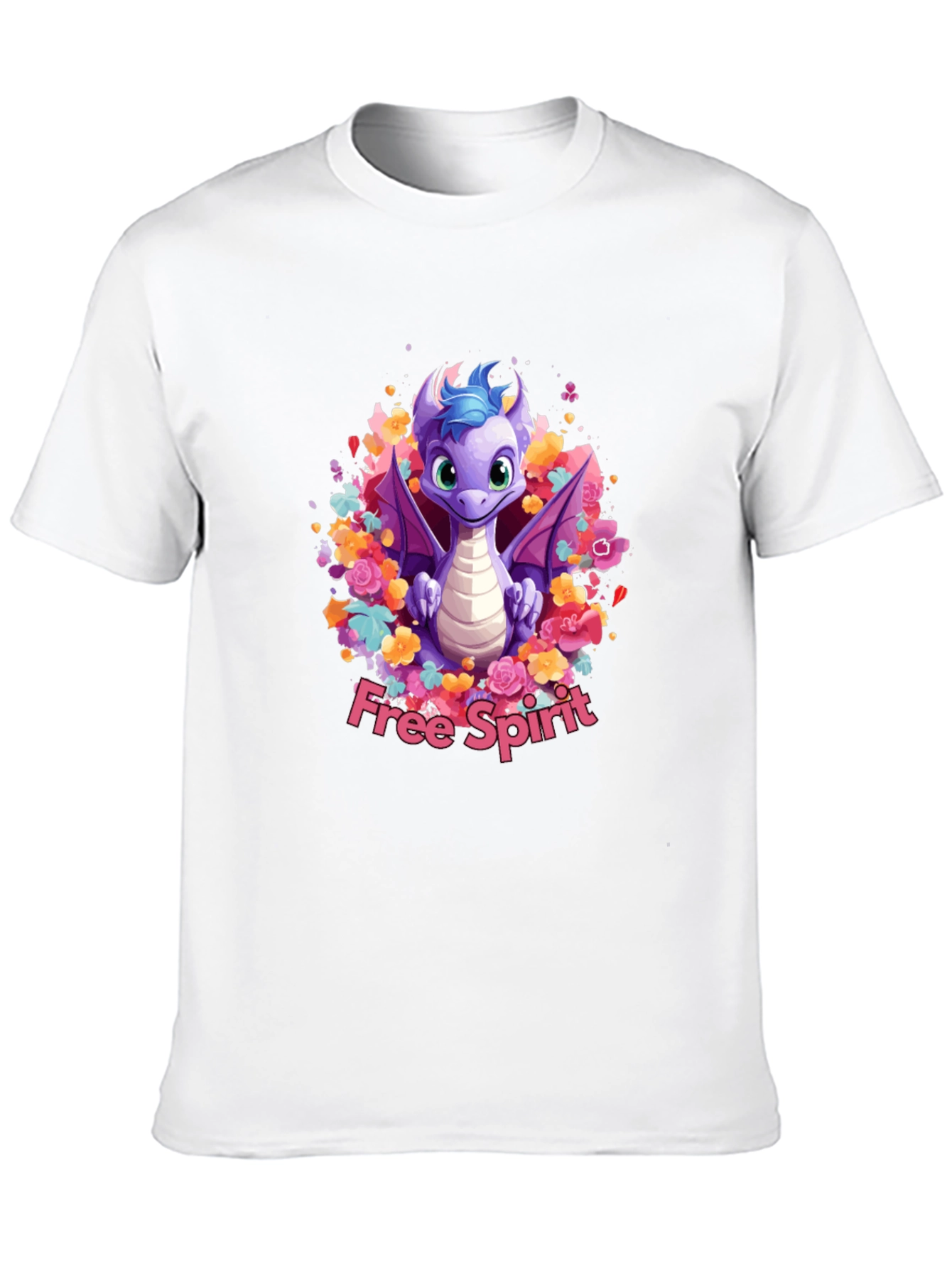 Free Spirit Dragon Graphic Tee
