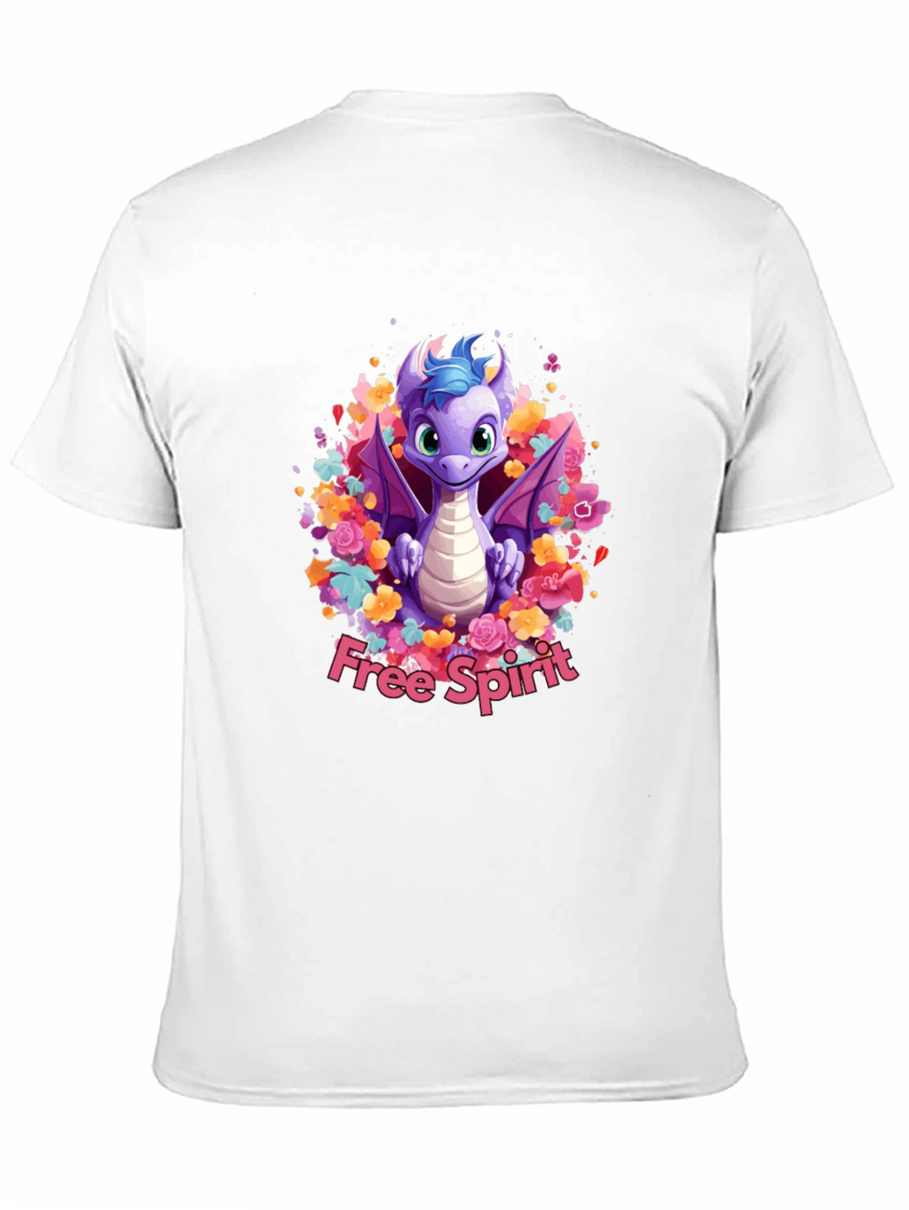 Free Spirit Dragon Graphic Tee