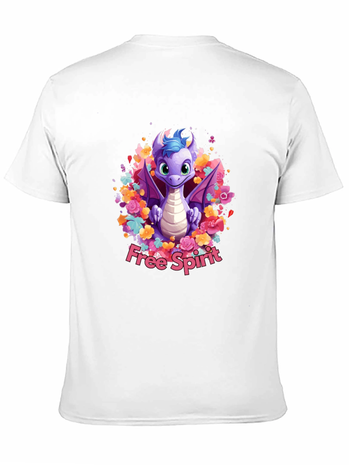 Free Spirit Dragon Graphic Tee