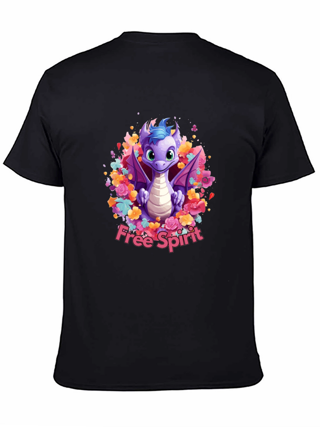 Free Spirit Dragon Graphic Tee