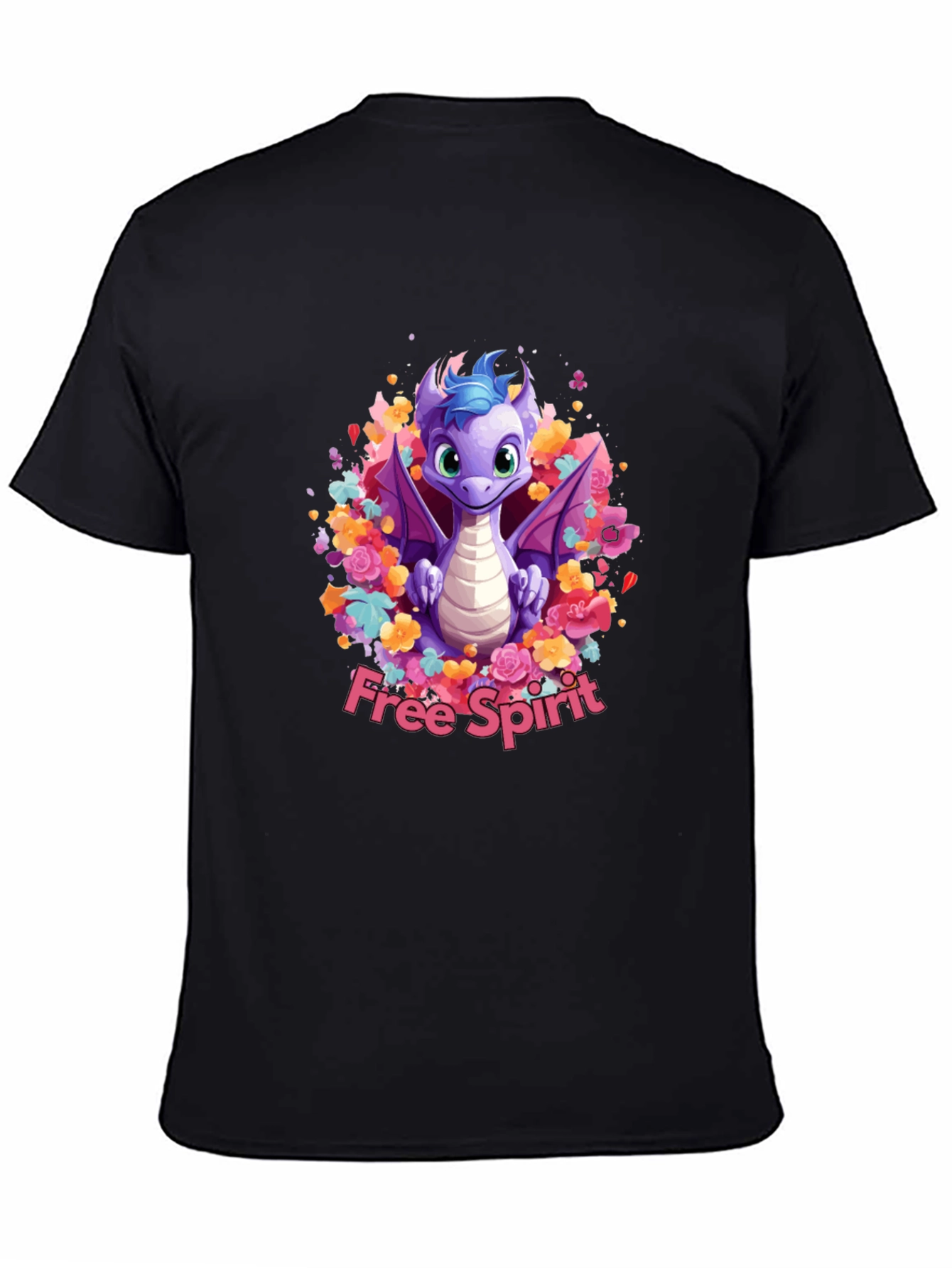 Free Spirit Dragon Graphic Tee