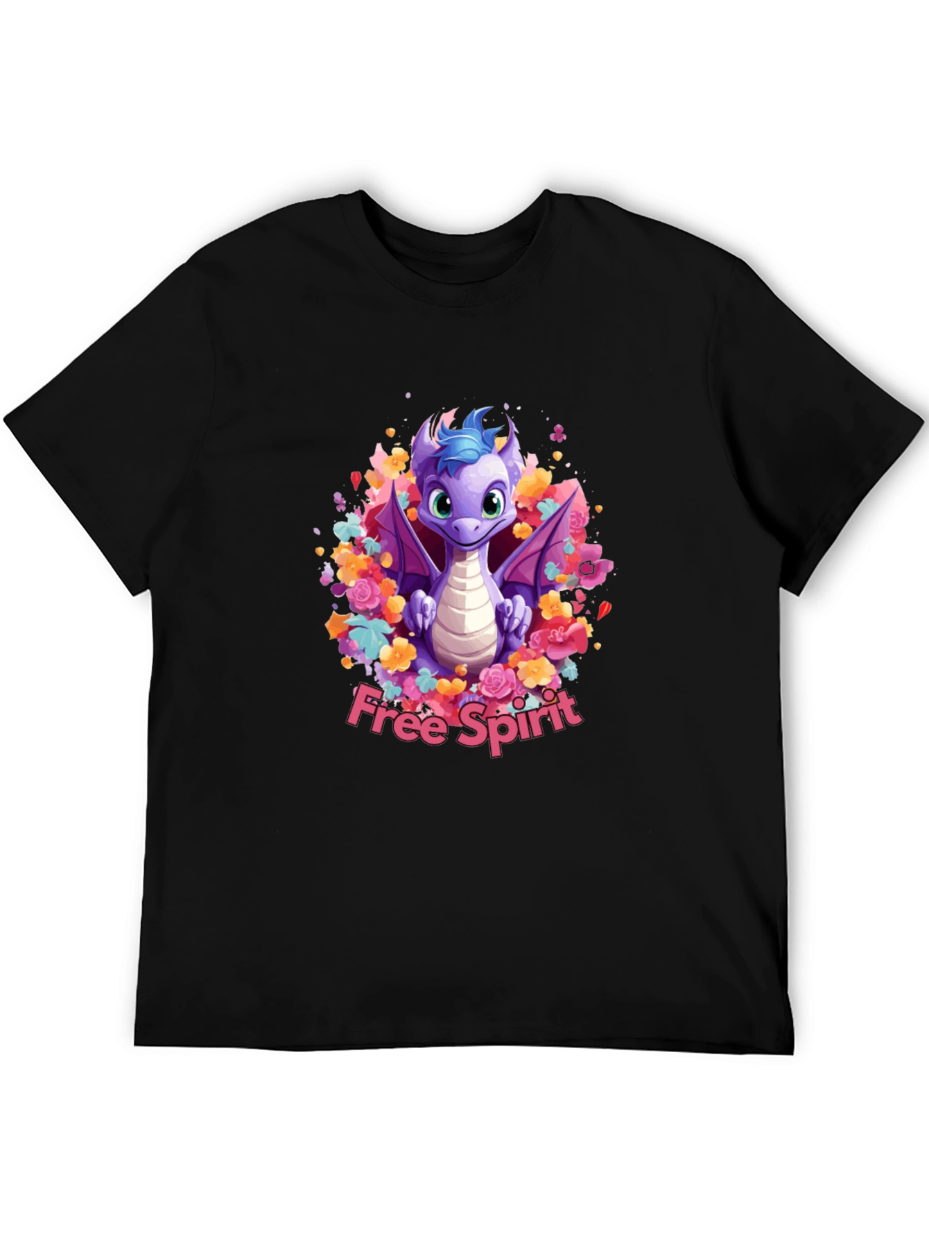 Free Spirit Dragon Graphic Tee