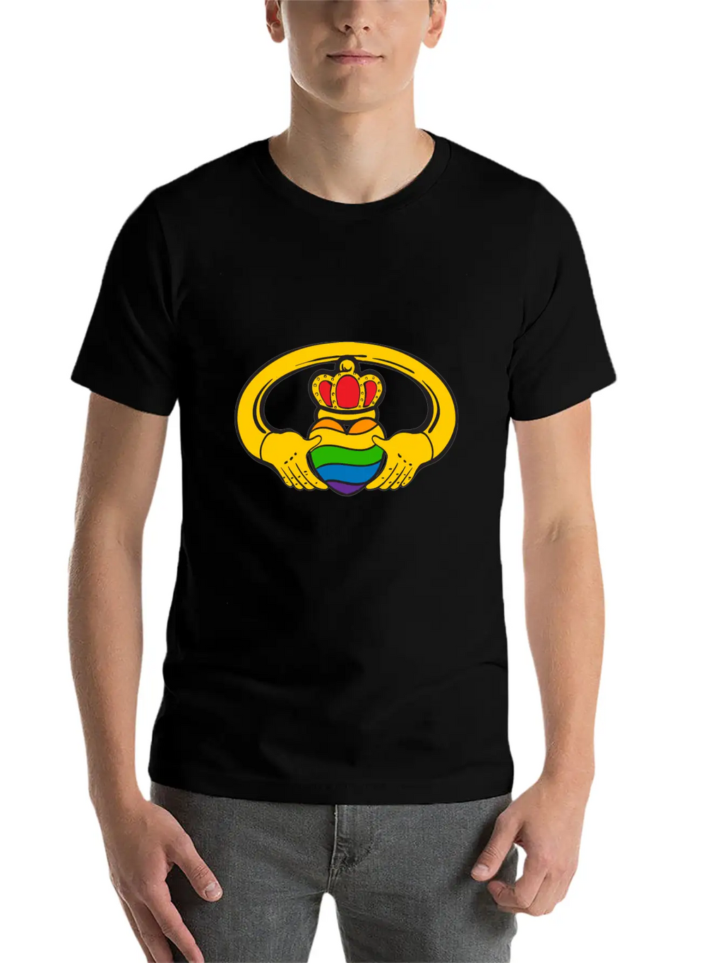 Claddagh Pride Casual Graphic T-Shirt – Simple And Comfortable Daily Wear