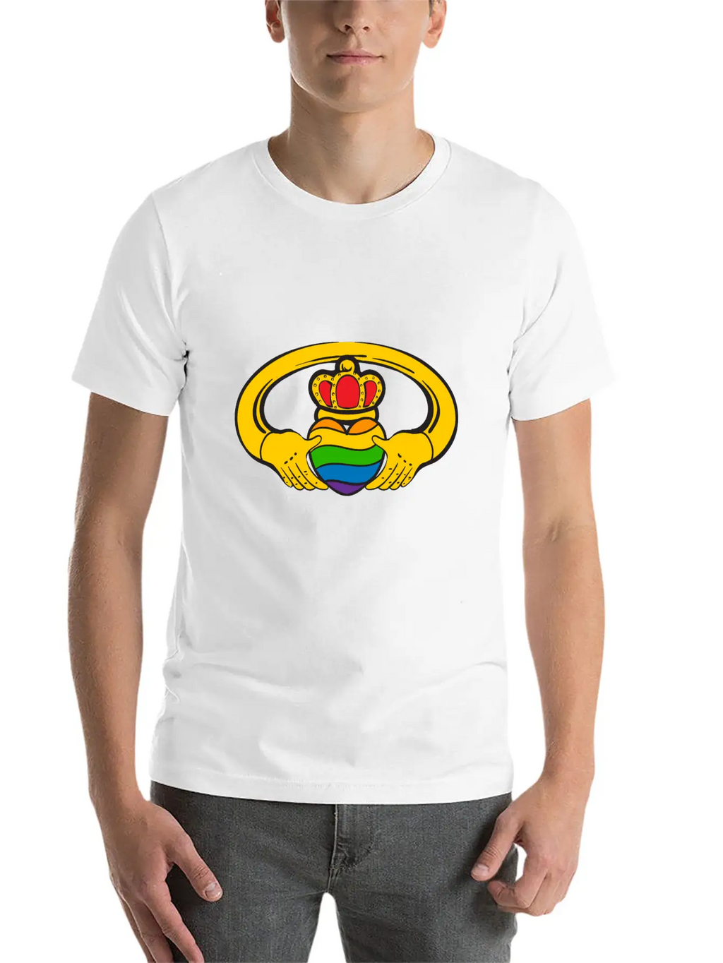 Claddagh Pride Casual Graphic T-Shirt – Simple And Comfortable Daily Wear